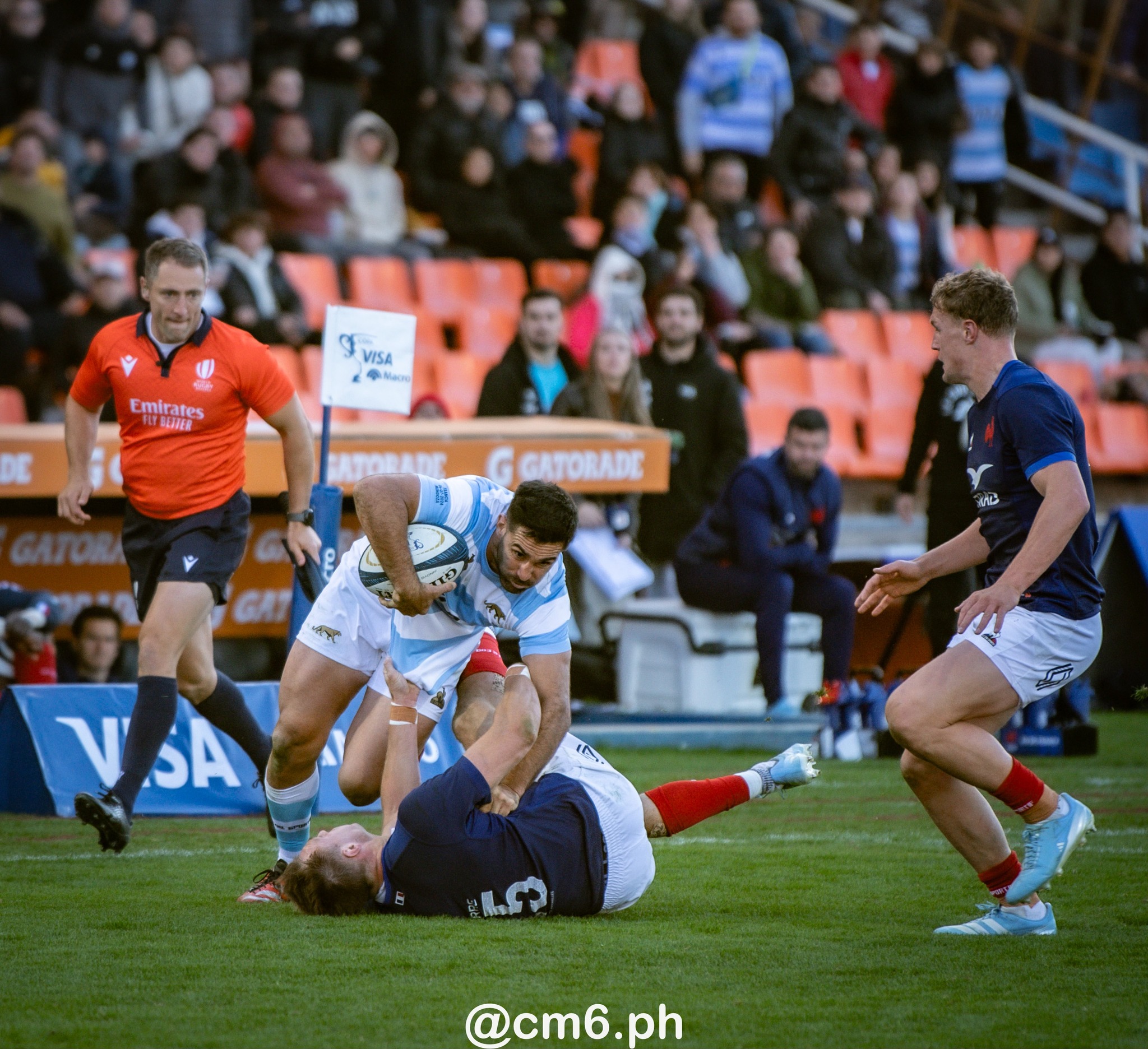  Selección Argentina de Rugby XV - Équipe de France de rugby à XV - Rugby - 2024 - Los Pumas - Argentina (13) vs (28) Francia (#2024PUMFRA07) Photo by: Christian Mas | Siuxy Sports 2024-07-06
