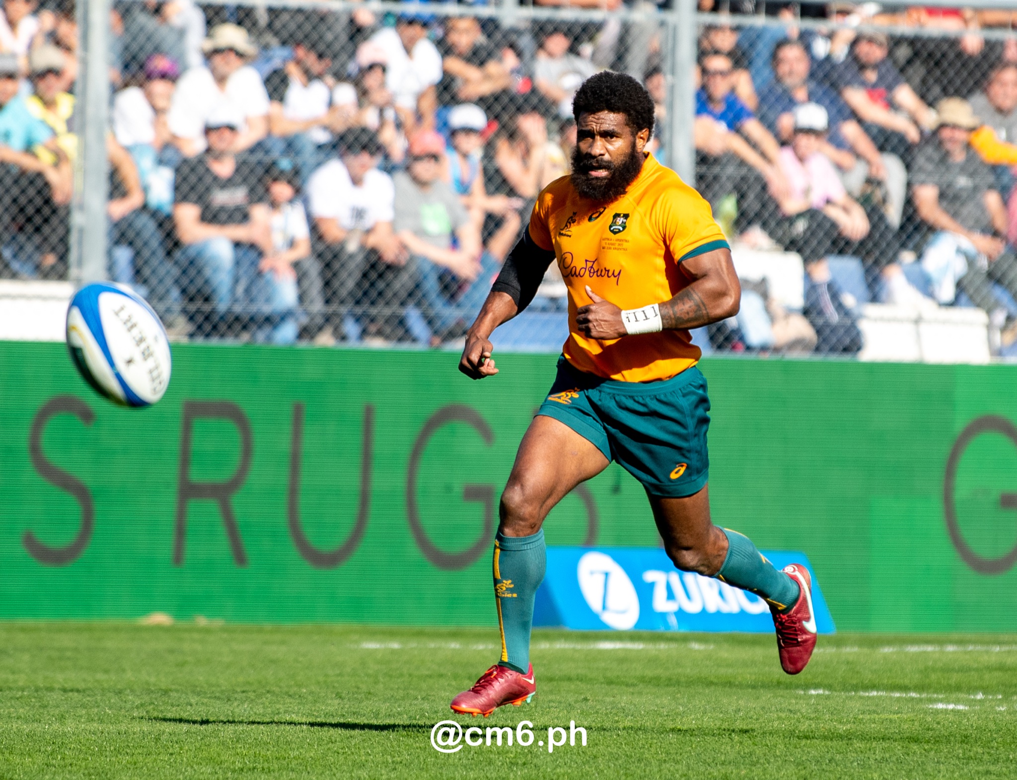  Selección Argentina de Rugby XV - Australia national rugby union team (M) - Rugby - Rugby Championship - Pumas (26) vs (41) Australia - Mendoza - Reel B (#RCH22ARGAUSb07) Photo by: Christian Mas | Siuxy Sports 2022-07-06