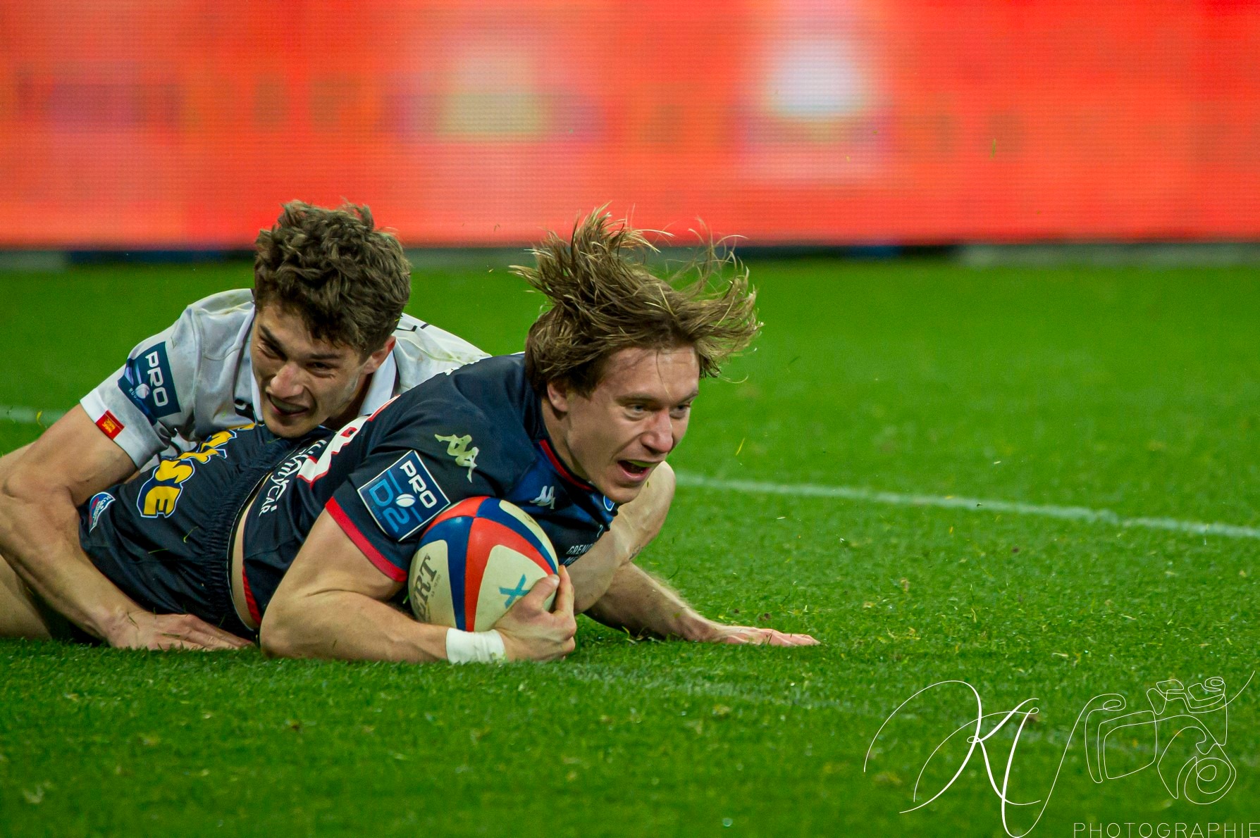 Wilfried HULLEU -  FC Grenoble Rugby - Rouen Normandie Rugby - Rugby - Pro D2 - FC Grenoble (43) vs (16) Rouen (#PD224FCGRNR03) Photo by: Karine Valentin | Siuxy Sports 2024-03-01