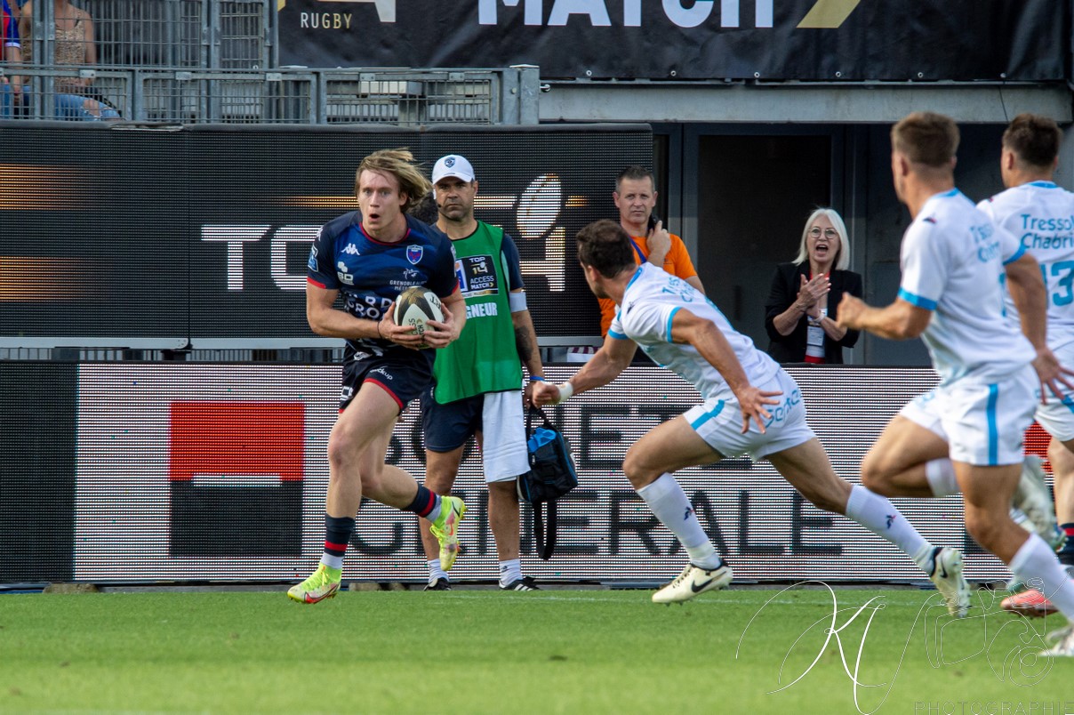  FC Grenoble Rugby - Montpellier Hérault Rugby - Rugby - FFR - 2024 - Access Match -  FC Grenoble (18) vs (20) Montpellier (#FFR24FCGMHR06) Photo by: Karine Valentin | Siuxy Sports 2024-06-16