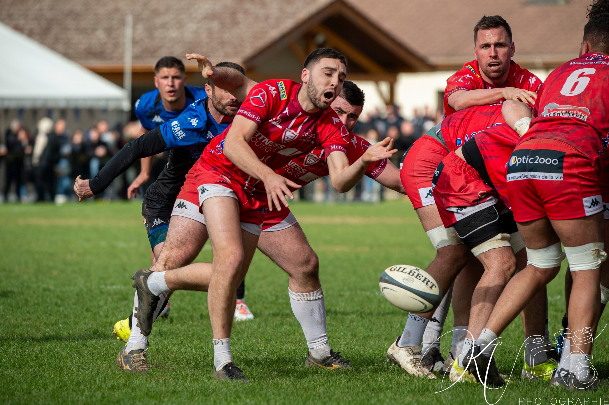 US Vinay - Stade Olympique Voironnais - Rugby - FFR 2024 Fed2 - US Vinay (27) vs (20) S.O. Voironnais (#FFR24F2USVSOV03) Photo by: Karine Valentin | Siuxy Sports 2024-03-24