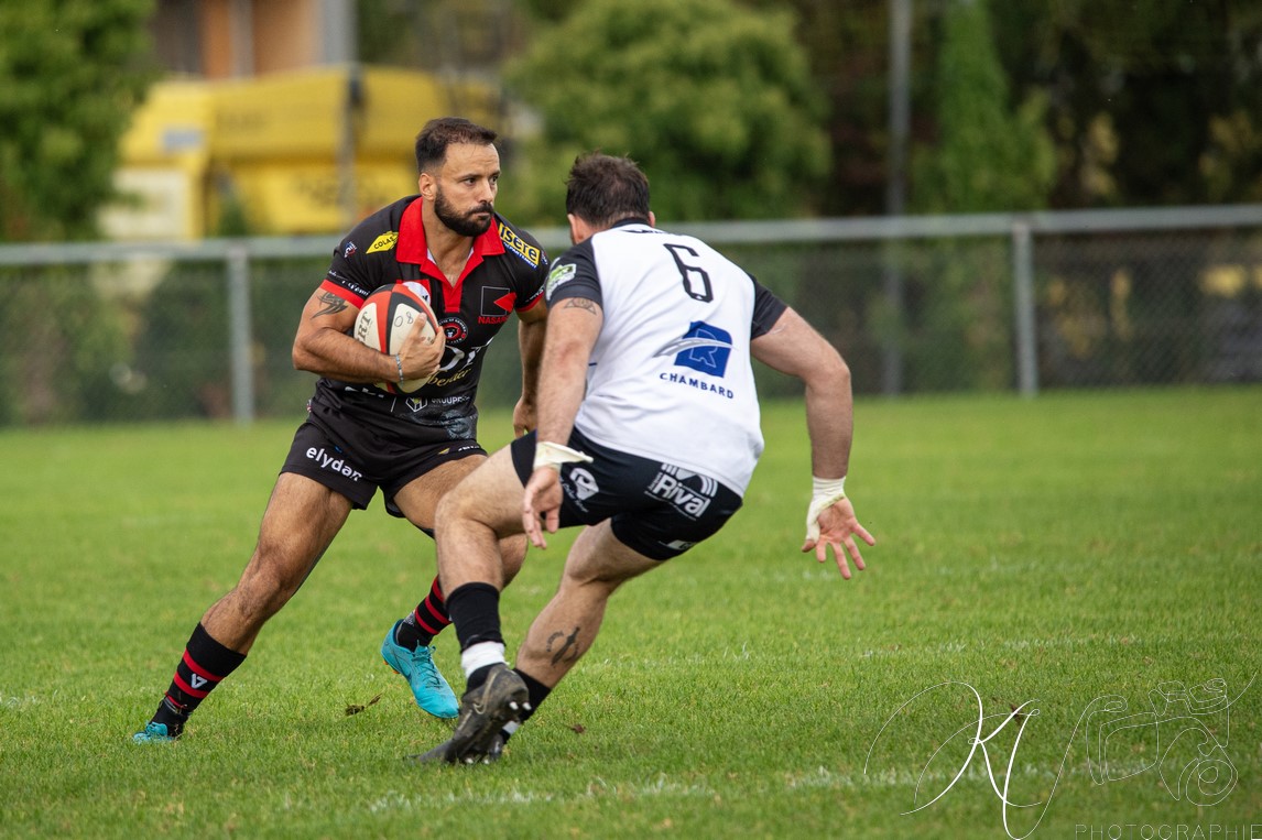  Bièvre Saint-Geoirs RC - US Vinay - Rugby - FFR 2024 Fed2 - Bievre SG vs US Vinay (#FFR24F2BSGUSV09) Photo by: Karine Valentin | Siuxy Sports 2024-09-22
