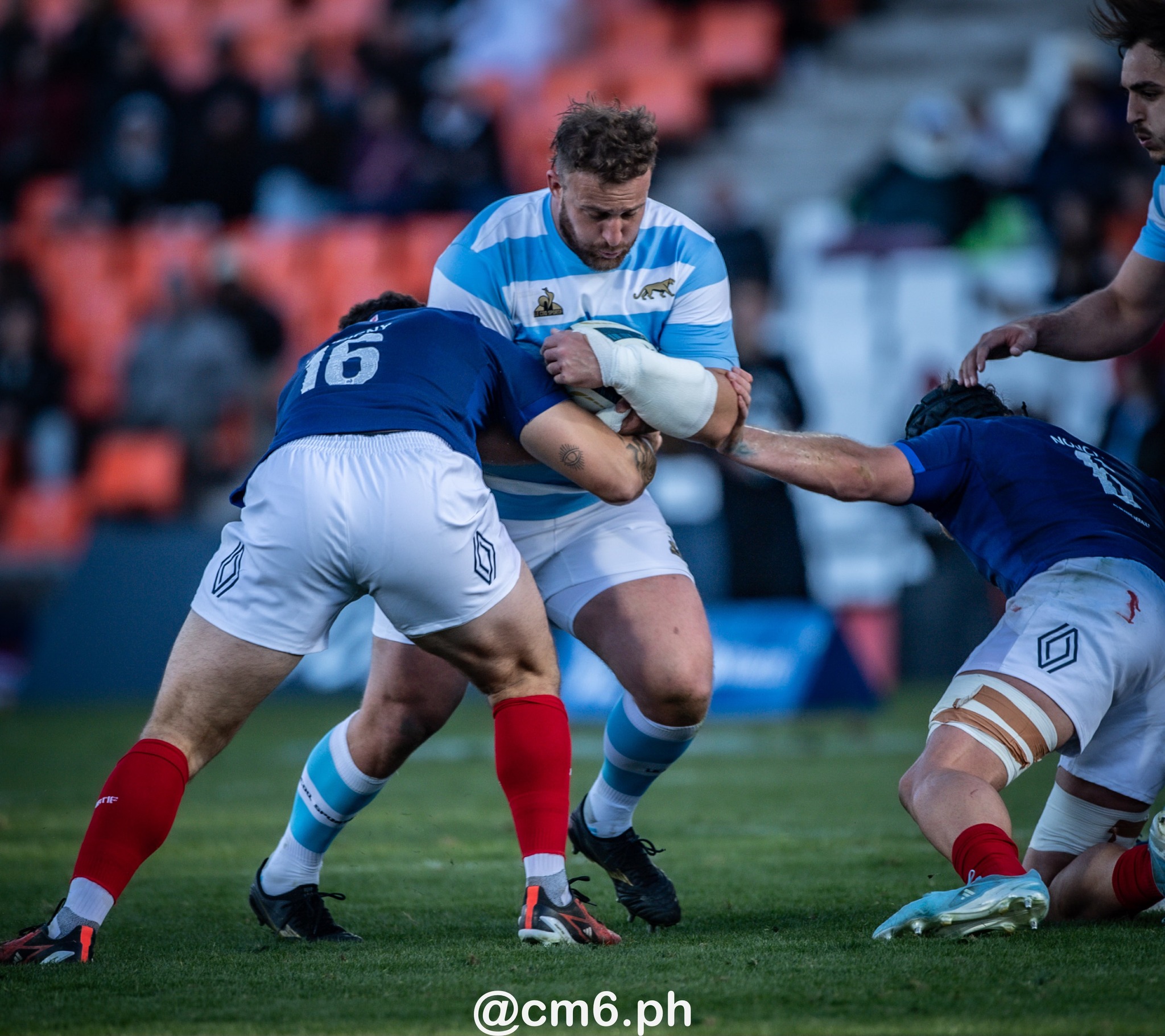 Franco MOLINA - Mayco VIVAS -  Selección Argentina de Rugby XV - Équipe de France de rugby à XV - Rugby - 2024 - Los Pumas - Argentina (13) vs (28) Francia (#2024PUMFRA07) Photo by: Christian Mas | Siuxy Sports 2024-07-06