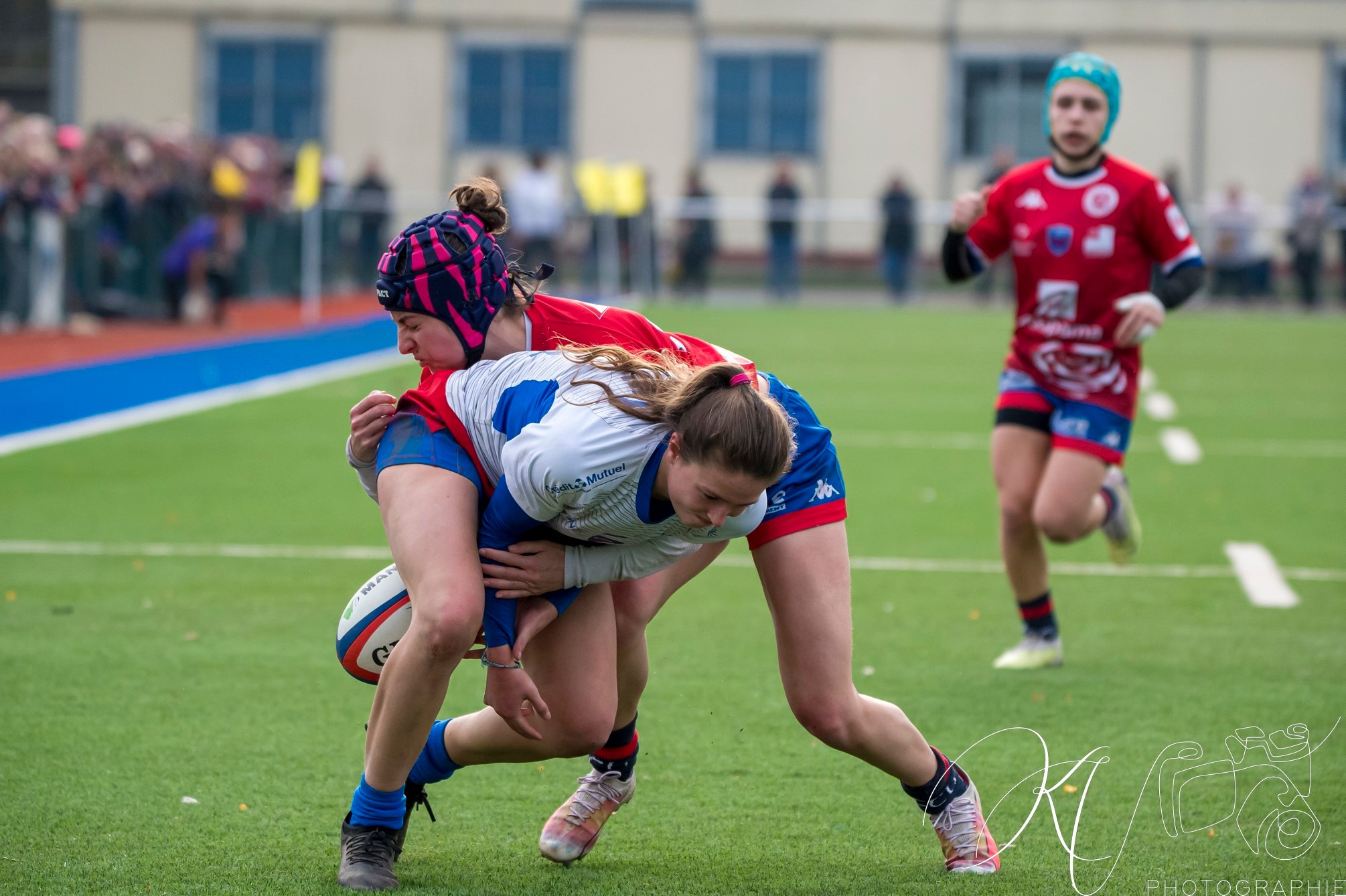  FC Grenoble Rugby - Blagnac - Rugby - 2024 Élite 1 Féminine - FC Grenoble Amazones (18)  vs (13) Blagnac (#E1G24FCGBLA02) Photo by: Karine Valentin | Siuxy Sports 2024-02-18