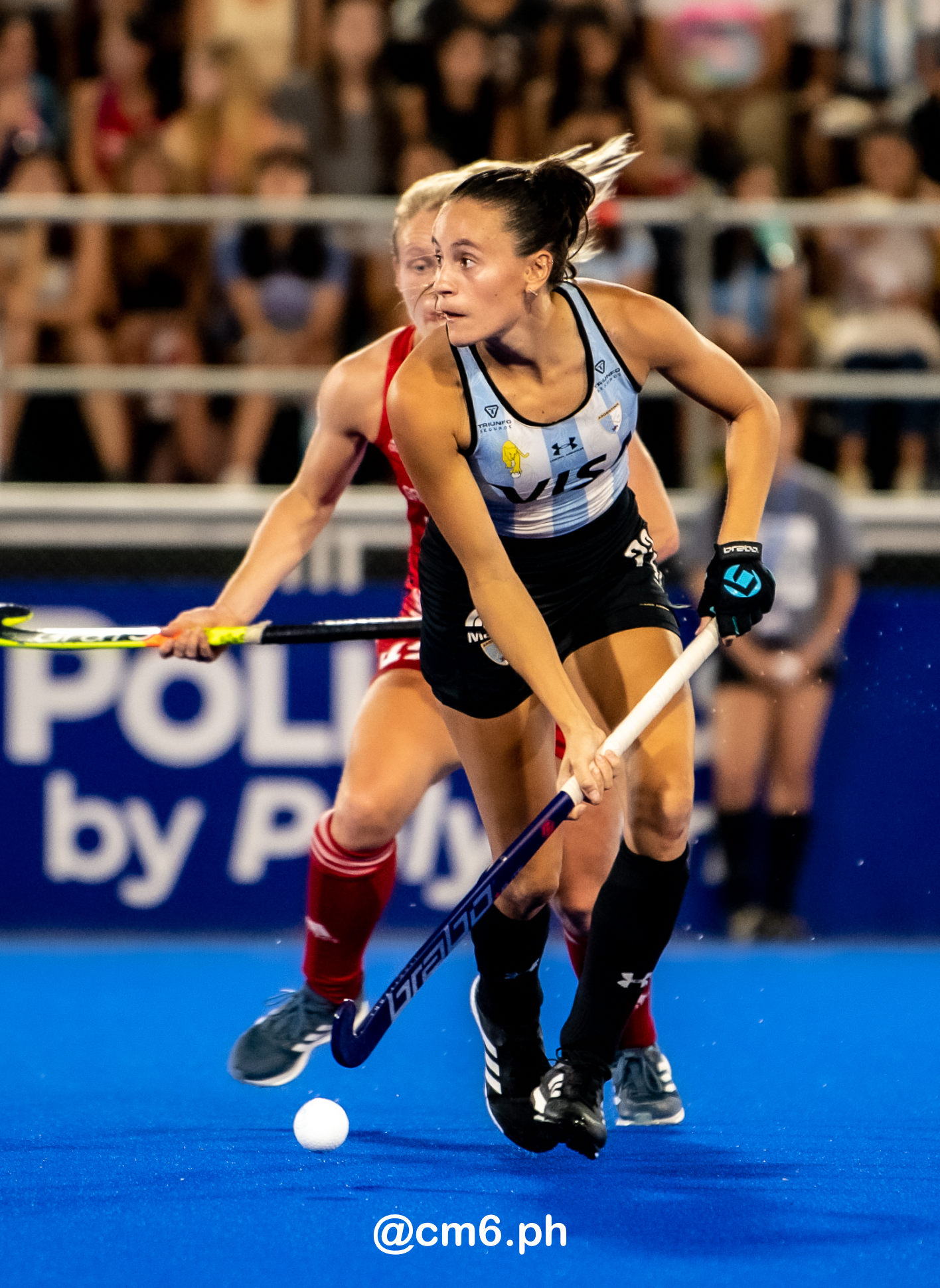 Eugenia TRINCHINETTI -  Selección femenina de hockey sobre césped de Argentina - England women's national field hockey team - Field hockey - FIH PRO LEAGUE 2022-2023 - Argentina(3) vs (0) Great Britain (#FIHPF22ARGGBR12) Photo by: Christian Mas | Siuxy Sports 2022-12-15