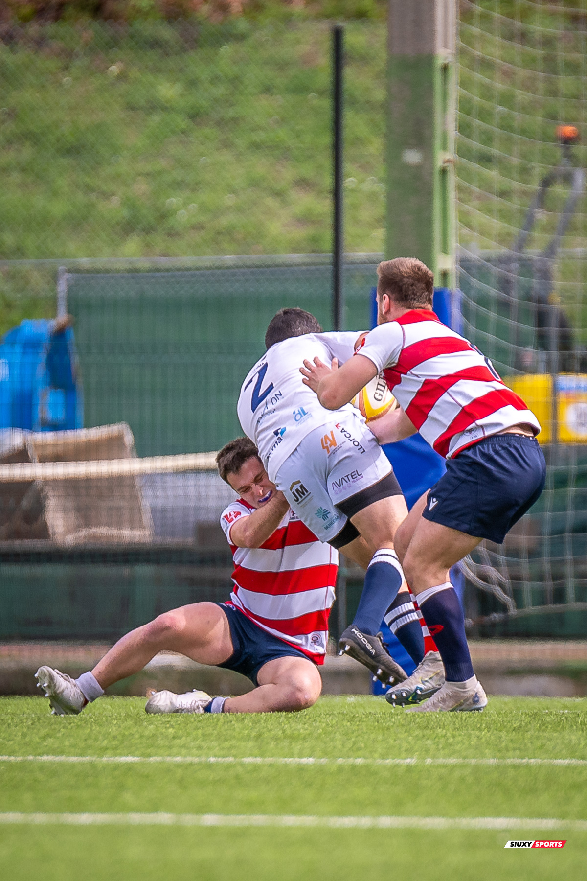  Universitario Bilbao Rugby - Club de Rugby La Vila - Rugby - FER 2024 - DHB - Universitario Bilbao Rugby (12) vs (38) CR La Vila (#FER24DHBUBRRHV02) Photo by: Fredy Monfoto | Siuxy Sports 2024-02-25