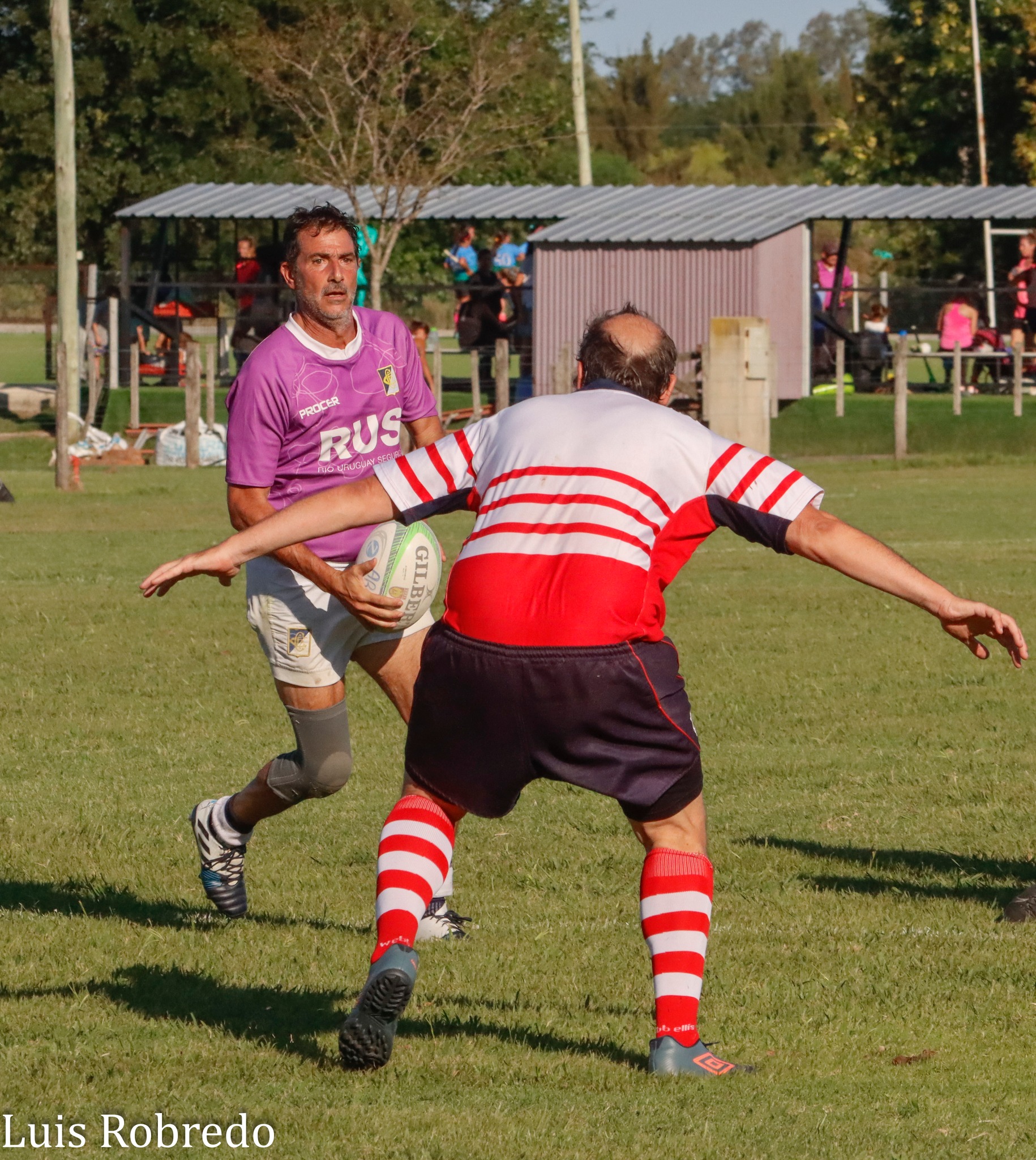  Areco Rugby Club - Club Champagnat - RugbyV - 6TO ENCUENTRO DE VETERANOS DEL ARECO RUGBY CLUB - Areco vs Champagnat (#2024ENCVETARCCHA03) Photo by: Luis Robredo | Siuxy Sports 2024-03-09