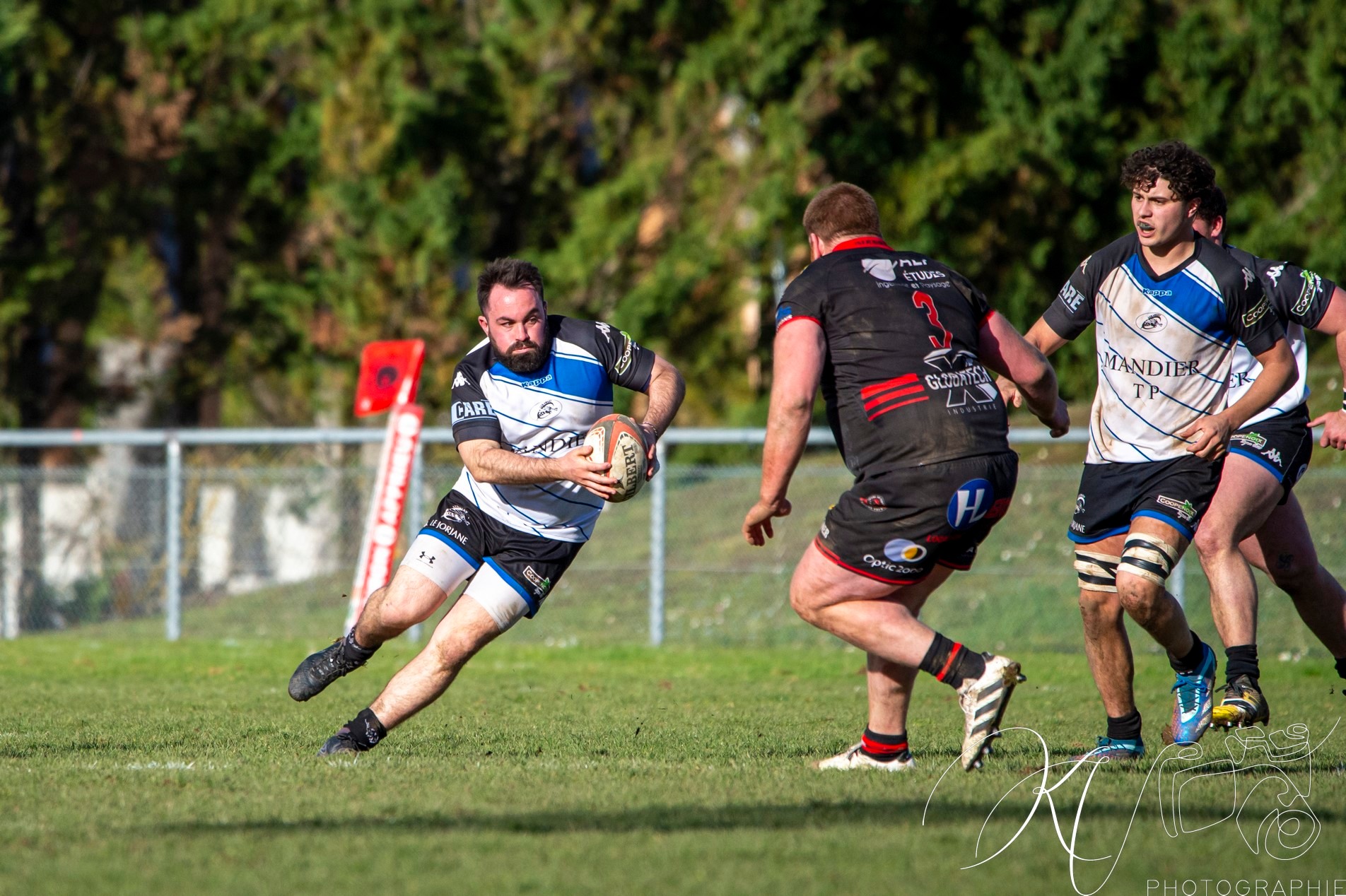  Bièvre Saint-Geoirs RC - US Vinay - Rugby - Fed2 2024 - Bièvre Saint-Geoirs RC (14) vs (26) US Vinay (#F224BSGUSV03) Photo by: Karine Valentin | Siuxy Sports 2024-03-09