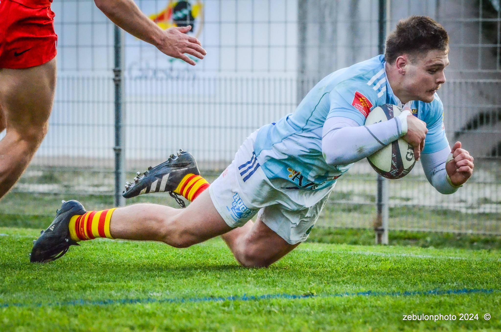  US Arlequins Perpignanais - RC Toulonnais - Rugby - Espoirs - USAP vs RCT (#ESP24USAPRCT02) Photo by: Photo Zebulon | Siuxy Sports 2024-02-10