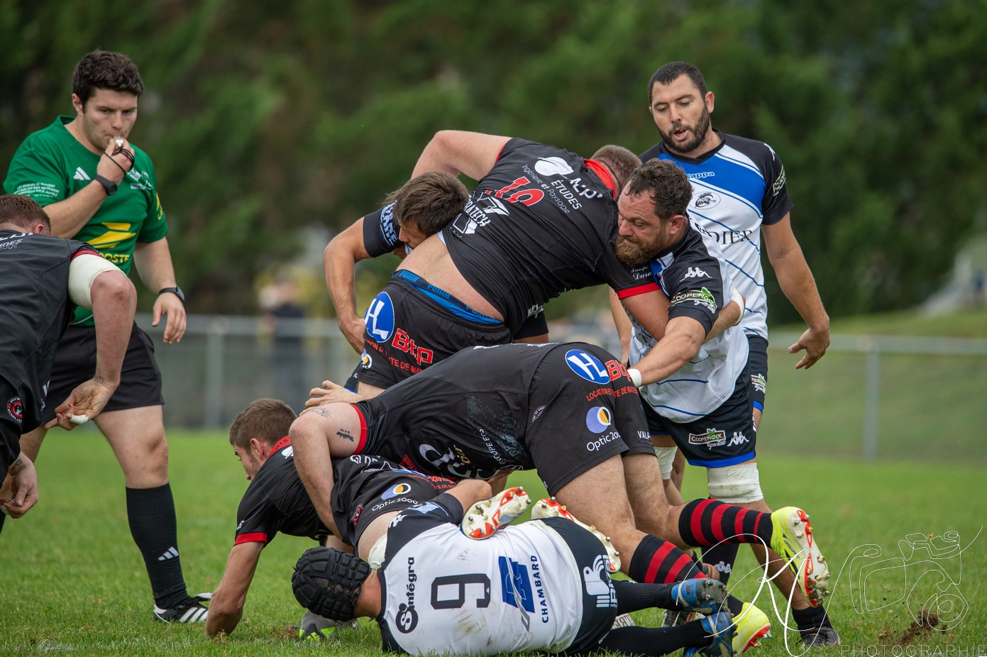  Bièvre Saint-Geoirs RC - US Vinay - Rugby - FFR 2024 Fed2 - Bievre SG vs US Vinay (#FFR24F2BSGUSV09) Photo by: Karine Valentin | Siuxy Sports 2024-09-22