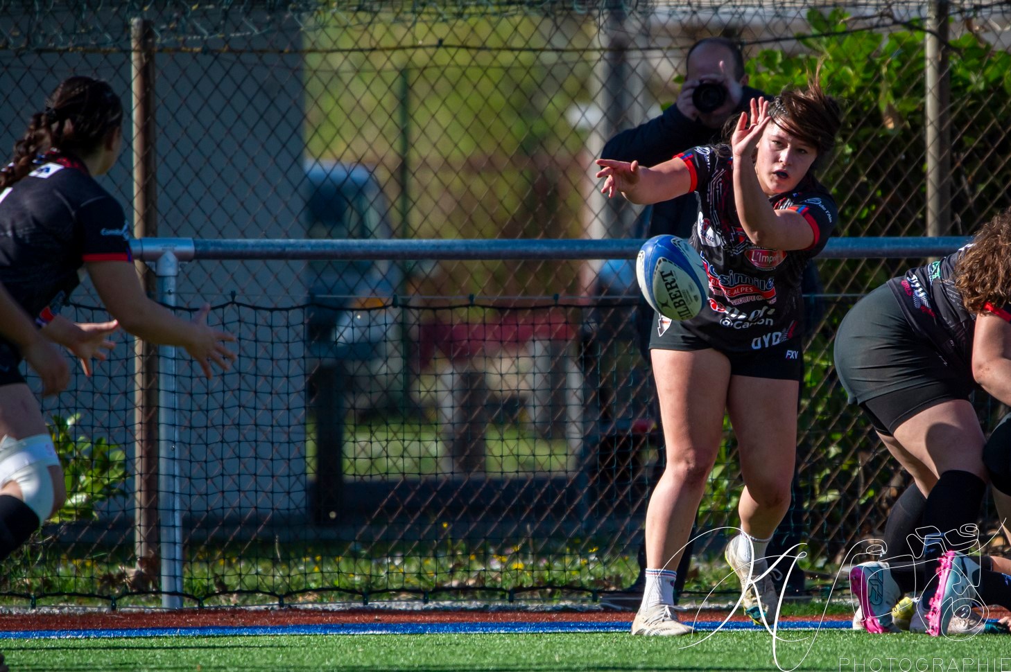  FC Grenoble Rugby - US Oyonnax Rugby - Rugby - 2024 U18 FCG AMAZONES vs US OYONNAX (#FFR24U18FCGUSO03) Photo by: Karine Valentin | Siuxy Sports 2024-03-16