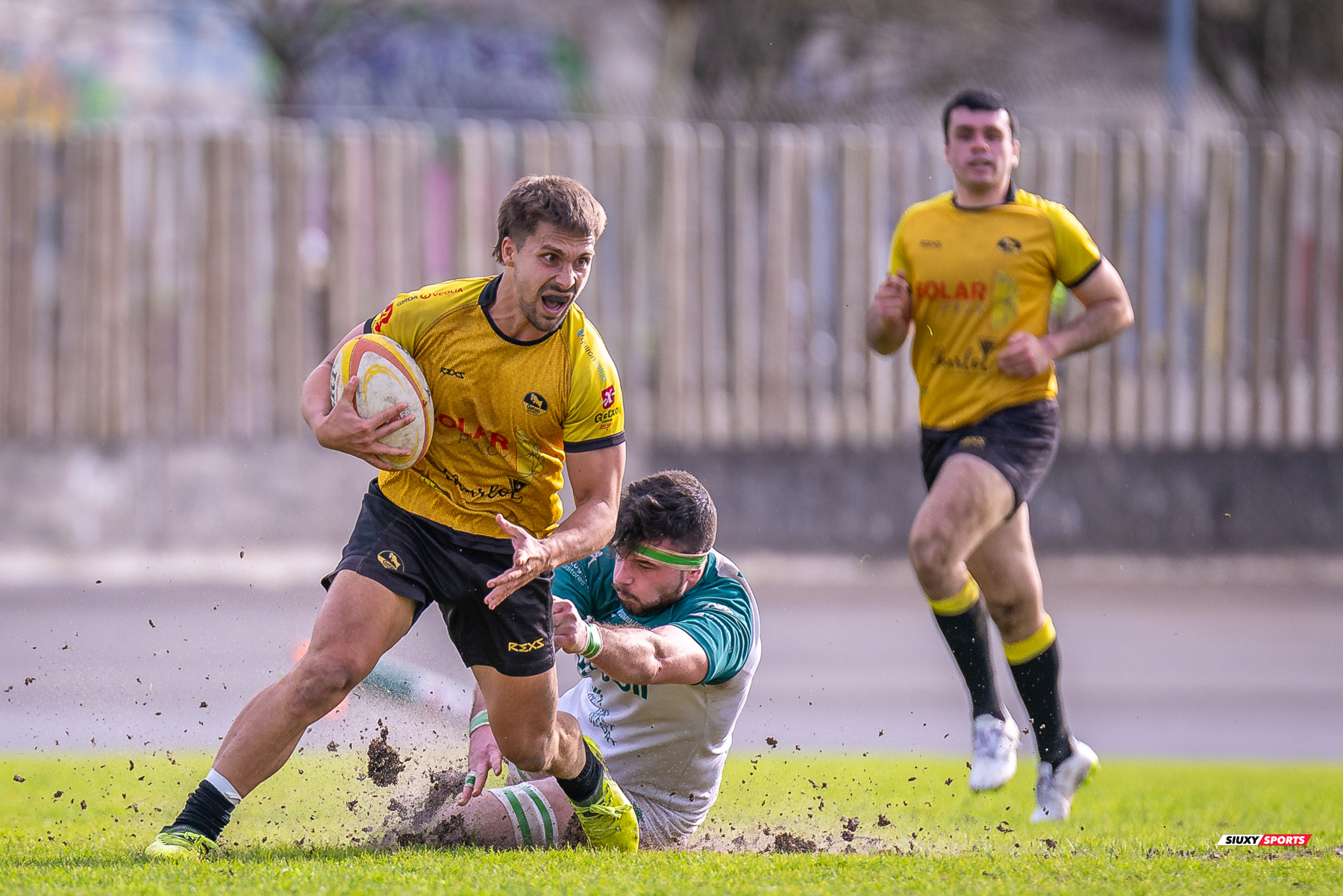 Kerman PASTOR AYO - Juan Cruz RODRIGUEZ HERRERA -  Getxo Artea Rugby Taldea - Rugby Club Valencia - Rugby - FER 2024 - DHB - Getxo RT (14) vs (16) Valencia RC (#FER24DHBGRTVRC01) Photo by: Fredy Monfoto | Siuxy Sports 2024-01-28