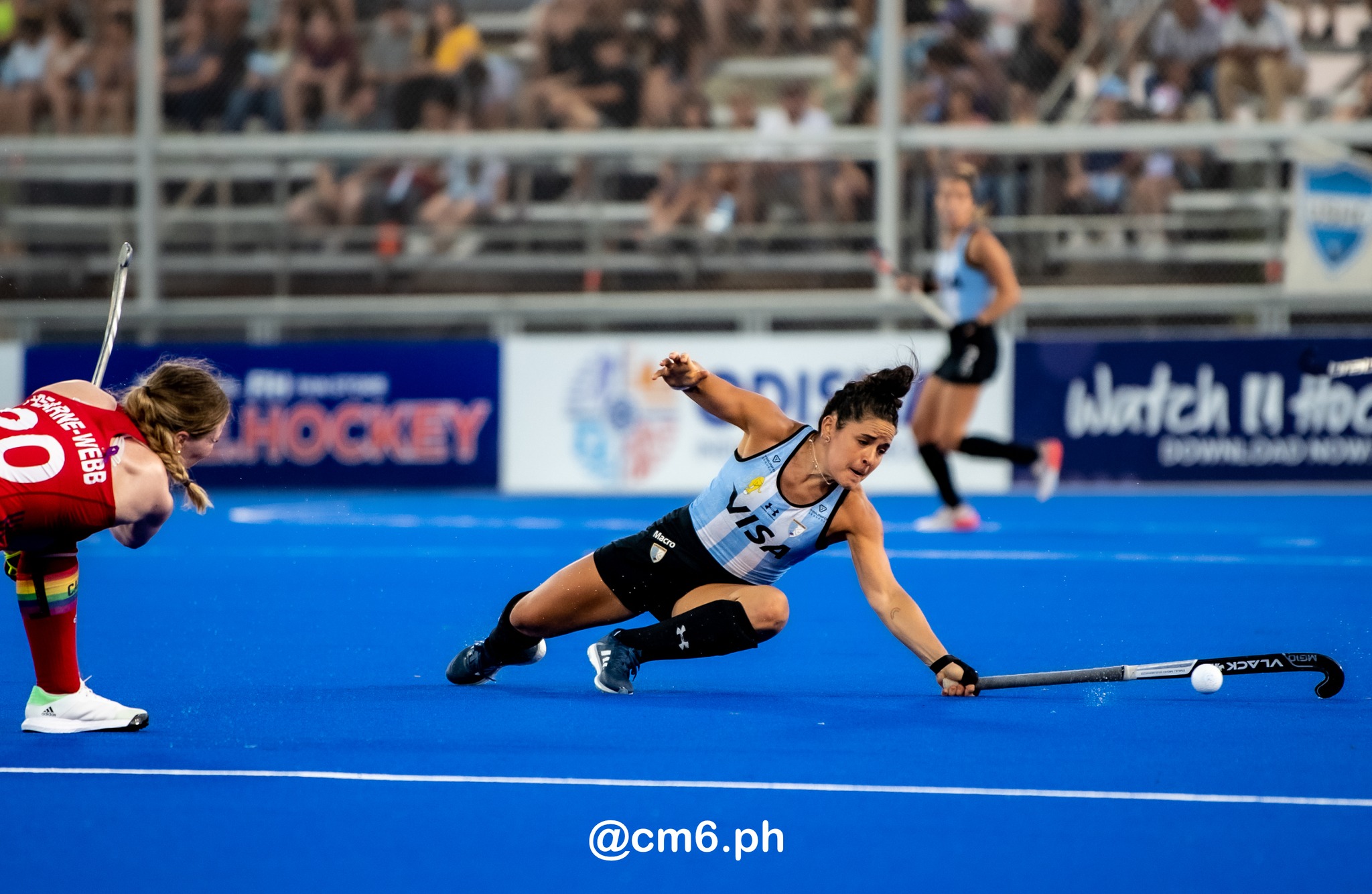 Maria Jose GRANATTO -  Selección femenina de hockey sobre césped de Argentina - England women's national field hockey team - Field hockey - FIH PRO LEAGUE 2022-2023 - Argentina(3) vs (0) Great Britain (#FIHPF22ARGGBR12) Photo by: Christian Mas | Siuxy Sports 2022-12-15