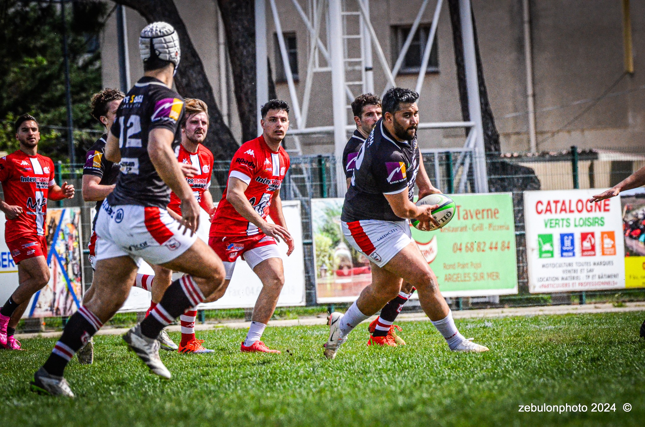  Étoile Sportive Catalane - Football Club Villefranchois - Lauragais - Rugby - FFR -  Fed 2 2024 - Etoile Sportive Catalane vs FC Villefranchois (#FFR24F2ESCFCV03) Photo by: Photo Zebulon | Siuxy Sports 2024-03-23