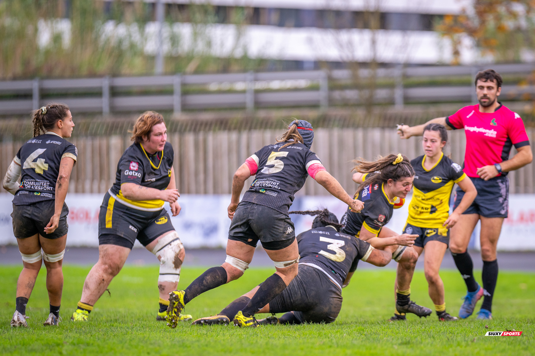  Getxo Artea Rugby Taldea - Rugby Turia - Rugby - FER 2023 - DHB F - Getxo Neskak Rt (25) vs (0) Rugby Turia (#FER23DHBGNRT12) Photo by: Fredy Monfoto | Siuxy Sports 2023-12-10