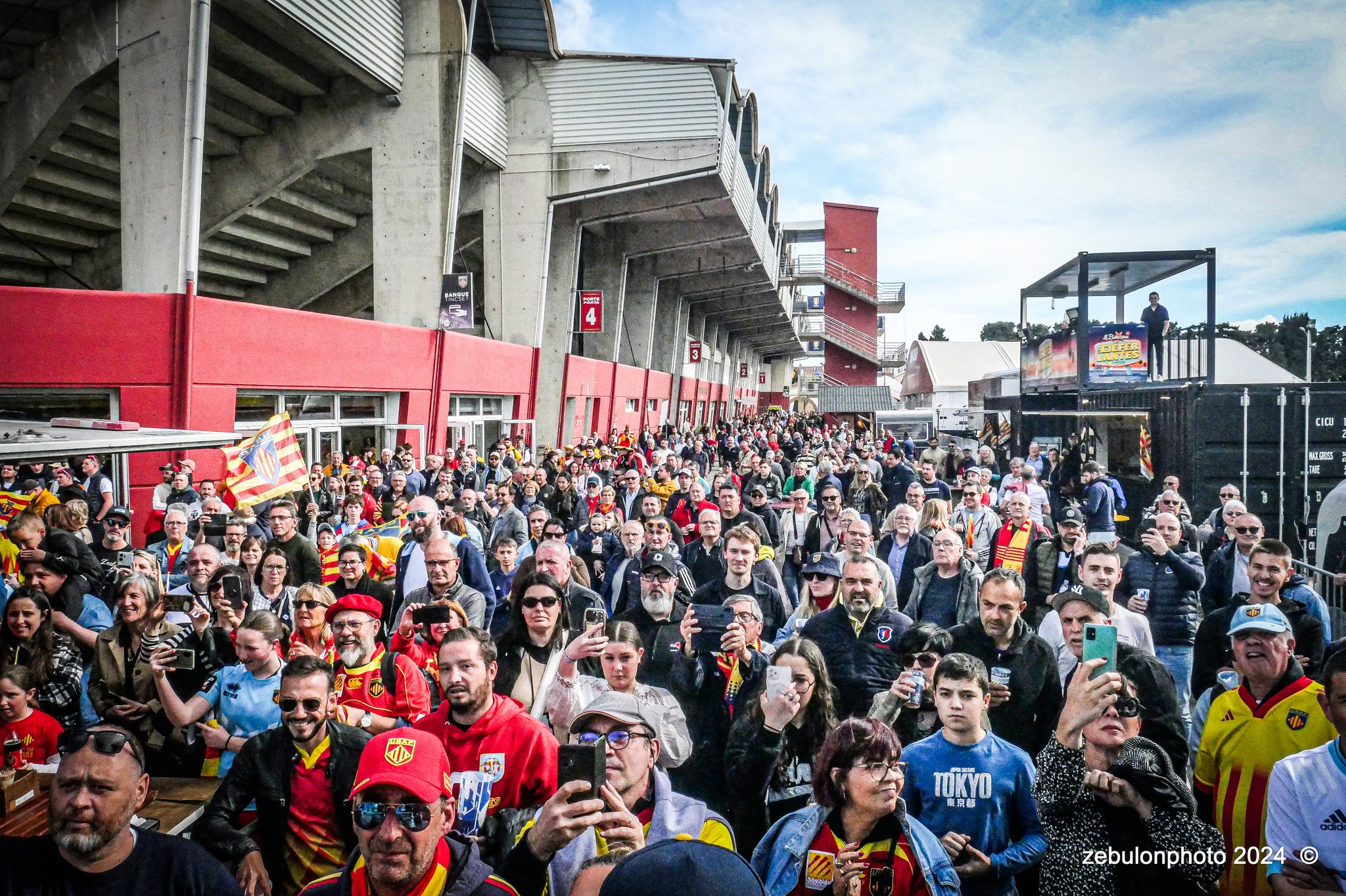  US Arlequins Perpignanais - Castres Olympique - Rugby - FFR 2024 - Top14 - USAP (43) vs (12) Castres  (#FFR24TOPPERCAS03) Photo by: Photo Zebulon | Siuxy Sports 2024-03-30