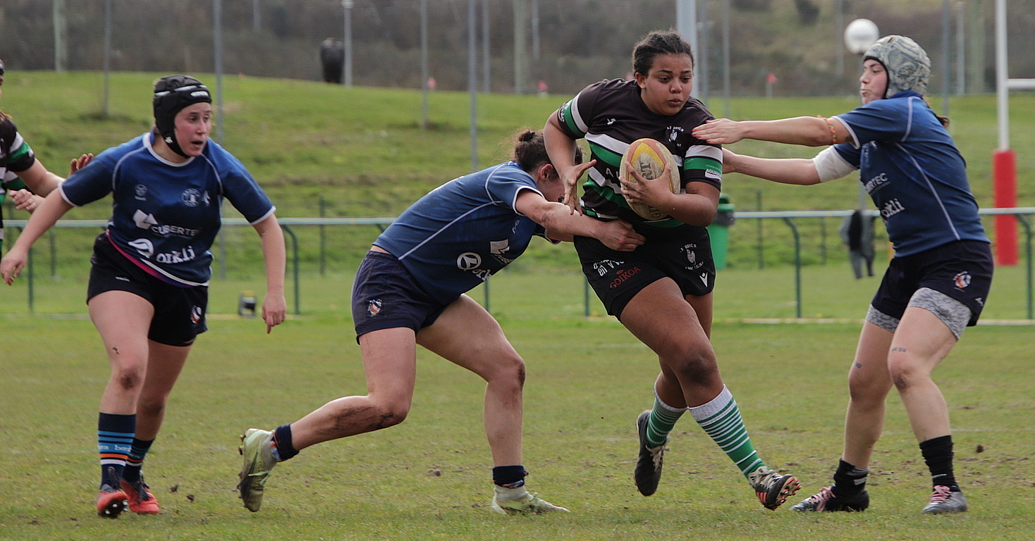  La Única Rugby Taldea - Bera Bera Rugby Taldea - Rugby - FER 2024 - Sr Fem - La Unica RT (12) vs (12) Bera Bera RT - Neskak (#FER24UNIBER03) Photo by:  | Siuxy Sports 2024-03-16
