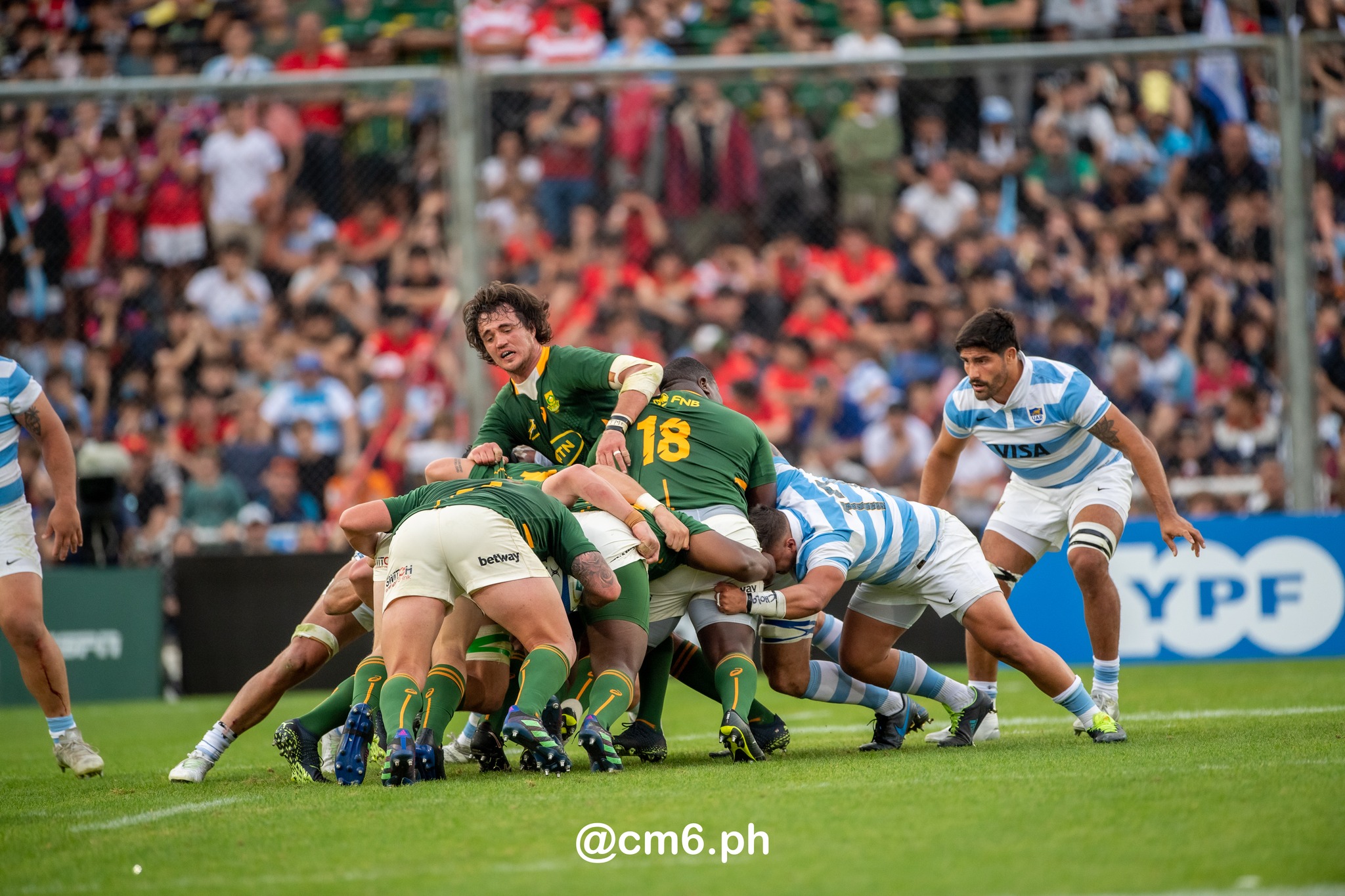  Selección Argentina de Rugby XV - South Africa national rugby union team - Rugby - Rugby Championship 2022 - Los Pumas (20) vs (36) Springboks (#RCH22ARGSAF109) Photo by: Christian Mas | Siuxy Sports 2022-09-17