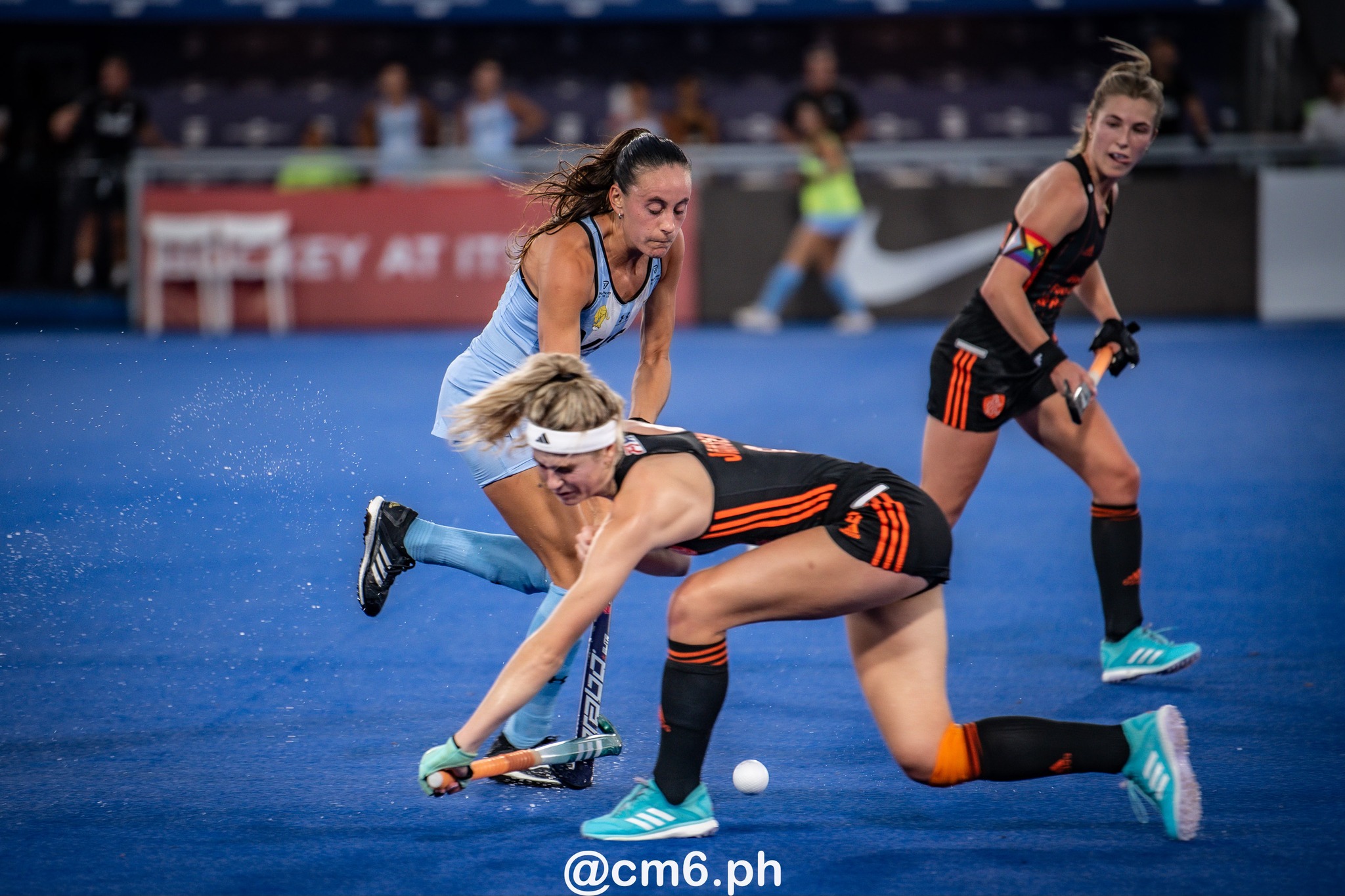 Eugenia TRINCHINETTI -  Selección femenina de hockey sobre césped de Argentina - Netherlands women's national field hockey team - Field hockey - FIH Pro League Fem 2023-2024 - Argentina (1) vs (4) Netherlands (#FIHPF24ARGNET12) Photo by: Christian Mas | Siuxy Sports 2023-12-08