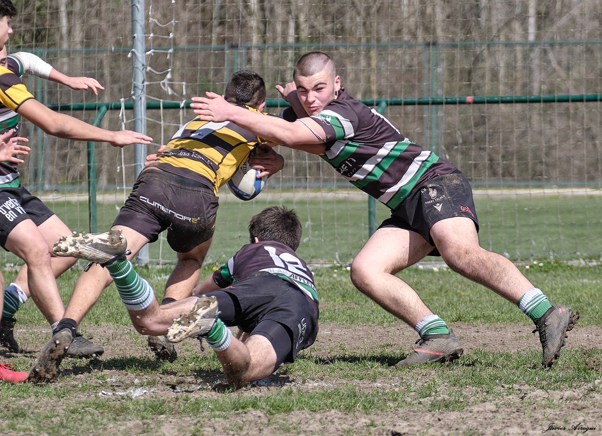  La Única Rugby Taldea - Elorrio Rugby Taldea - Rugby - FER 2024 - Sub18 - La Unica RT vs Elorrio RT (#FER24s18UNIELO03) Photo by: Javier Arregui | Siuxy Sports 2024-03-16