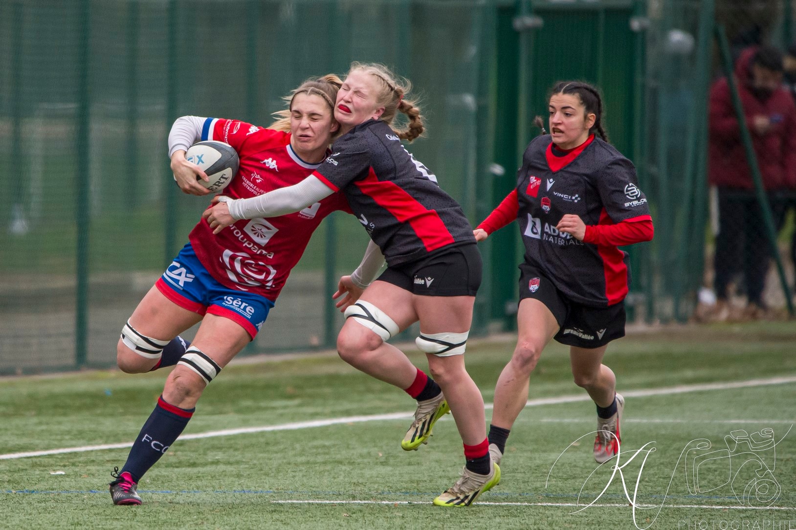  Lyon Olympique Universitaire - FC Grenoble Rugby - Rugby - Elite 1 2023 - Lyon O.U. (39) vs (14) FC Grenoble (#EL124LOUFCG02) Photo by: Karine Valentin | Siuxy Sports 2024-02-24