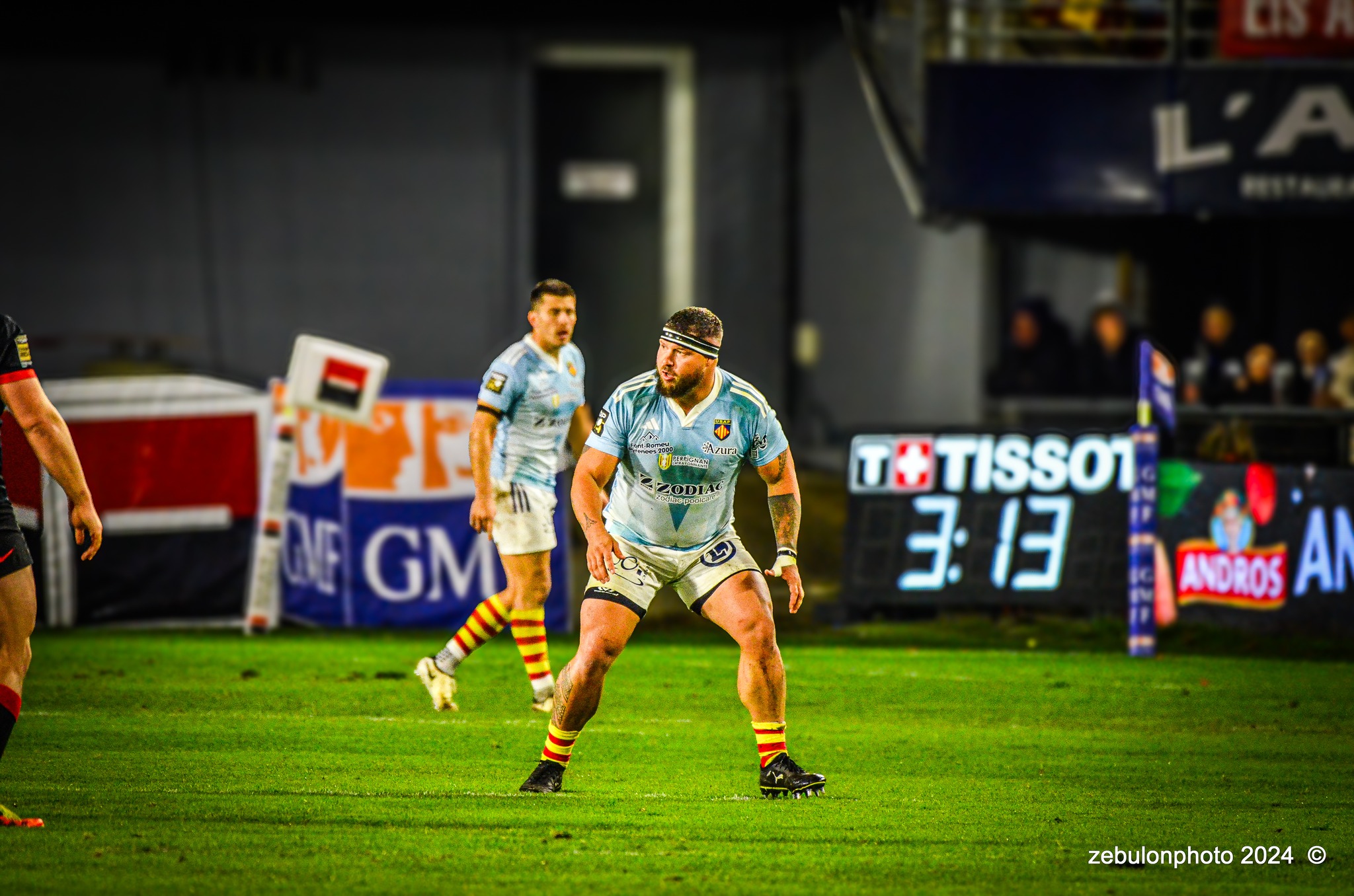  US Arlequins Perpignanais - RC Toulonnais - Rugby - TOP 14 - Perpignan (27) vs (17) RC Toulonnais (#TOP1424USAPRCT03) Photo by: Photo Zebulon | Siuxy Sports 2024-03-09