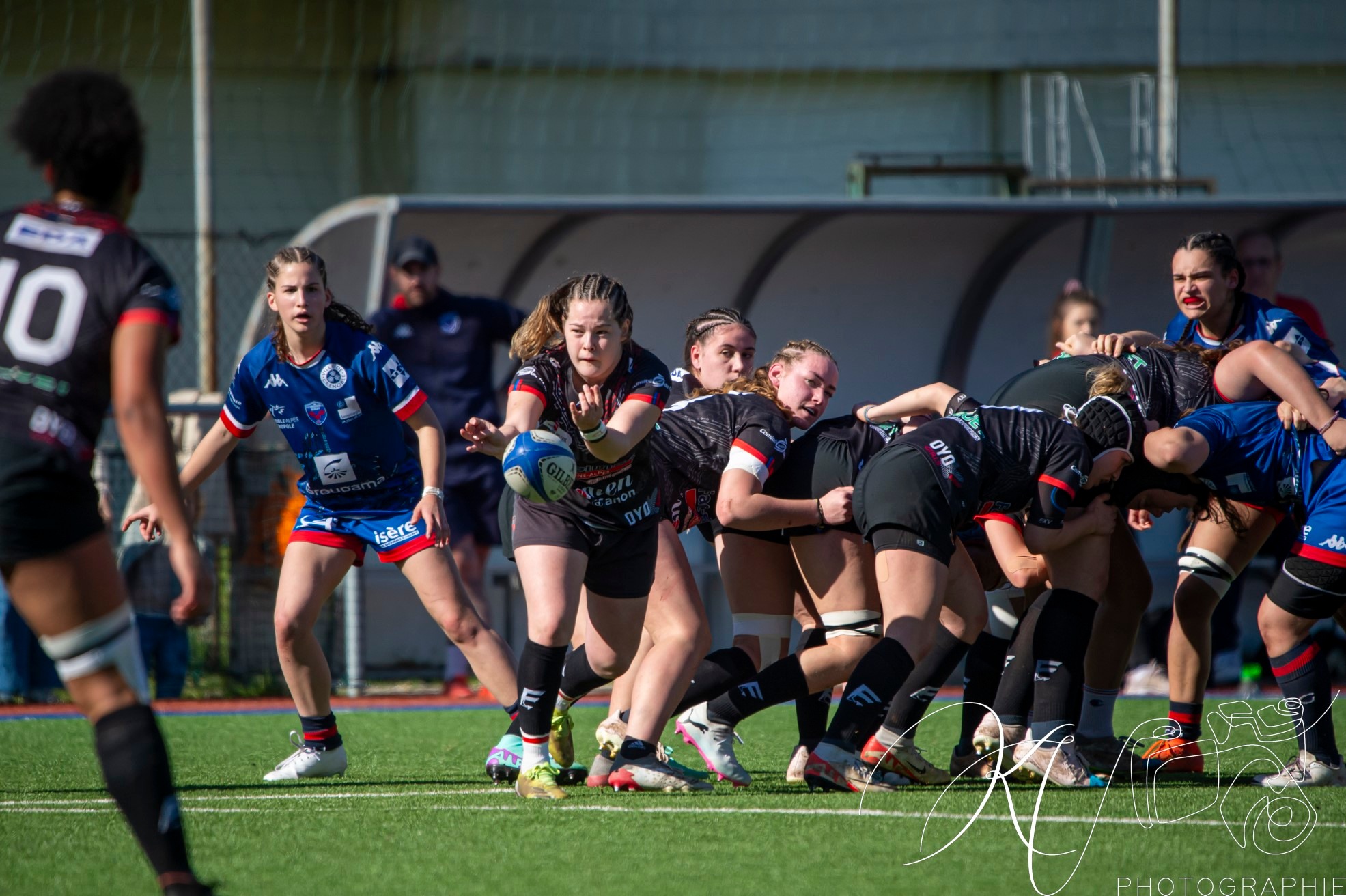  FC Grenoble Rugby - US Oyonnax Rugby - Rugby - 2024 U18 FCG AMAZONES vs US OYONNAX (#FFR24U18FCGUSO03) Photo by: Karine Valentin | Siuxy Sports 2024-03-16