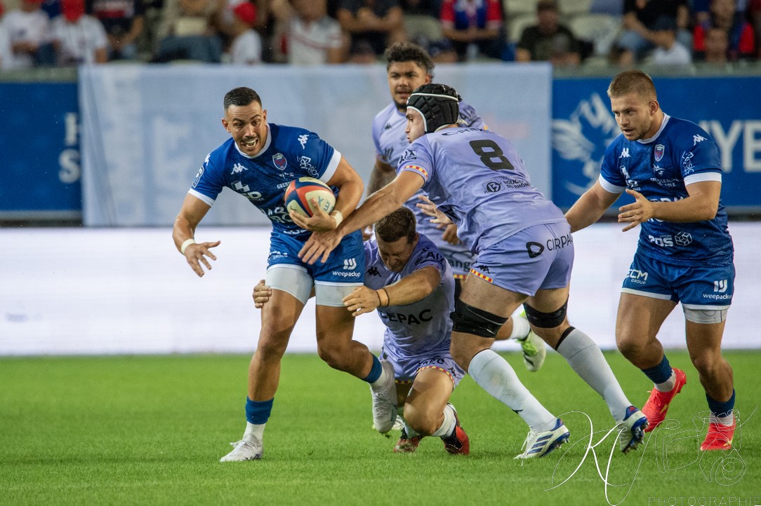  FC Grenoble Rugby - Provence - Rugby - FFR 2024 PRO D2 - Grenoble (15) vs (12) Provence (#PD224PD2GFCPRO09) Photo by: Karine Valentin | Siuxy Sports 2024-09-06