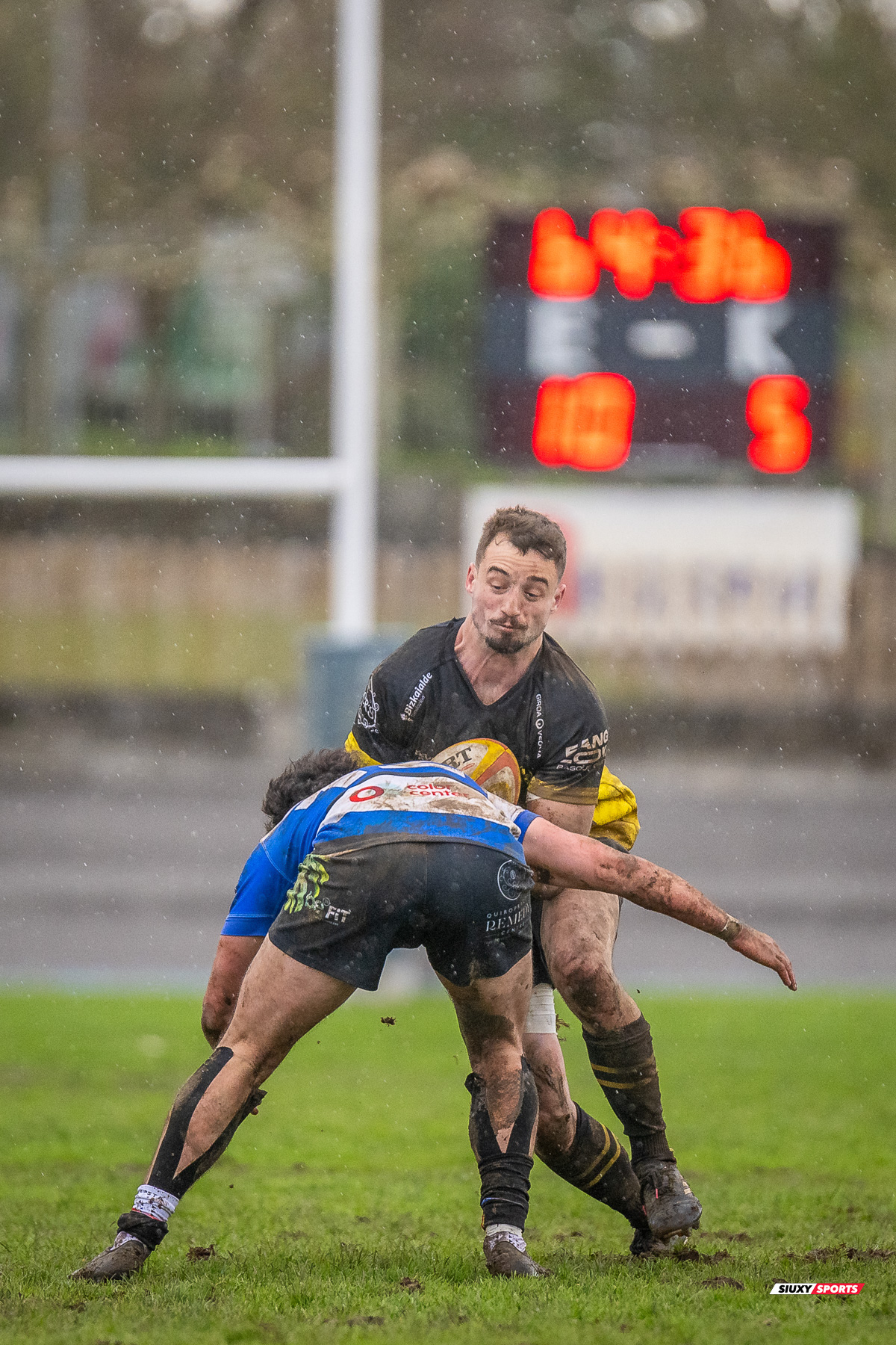 Jon Ander CALVO DE LA QUINTANA -  Getxo Artea Rugby Taldea - Club de Rugby Sant Cugat - Rugby - Élite Div Honor B masculina - Getxo (17) vs (5) Sant Cugat (#E24DBMGETSC03) Photo by: Fredy Monfoto | Siuxy Sports 2024-03-03