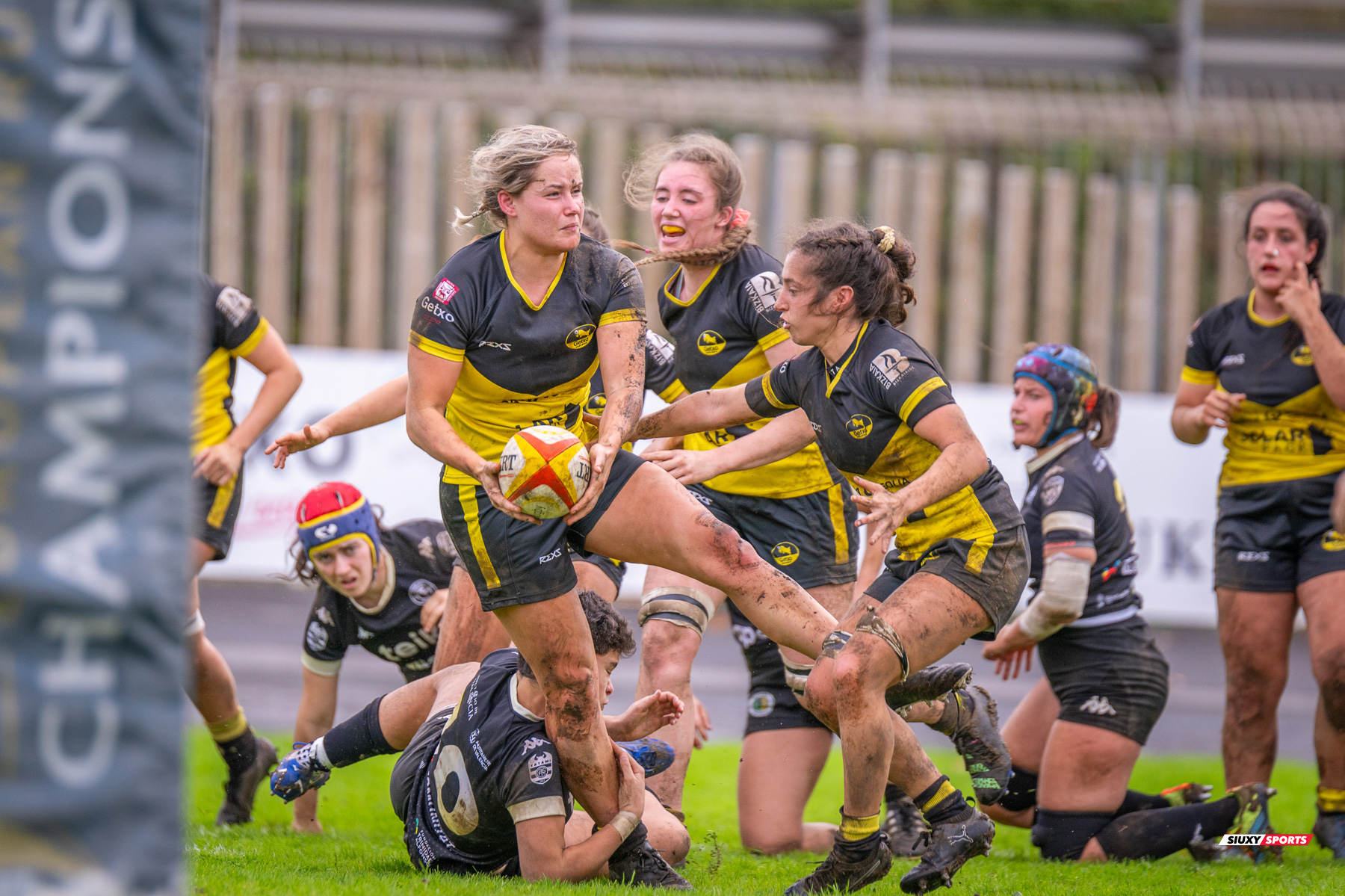  Getxo Artea Rugby Taldea - Rugby Turia - Rugby - FER 2023 - DHB F - Getxo Neskak Rt (25) vs (0) Rugby Turia (#FER23DHBGNRT12) Photo by: Fredy Monfoto | Siuxy Sports 2023-12-10