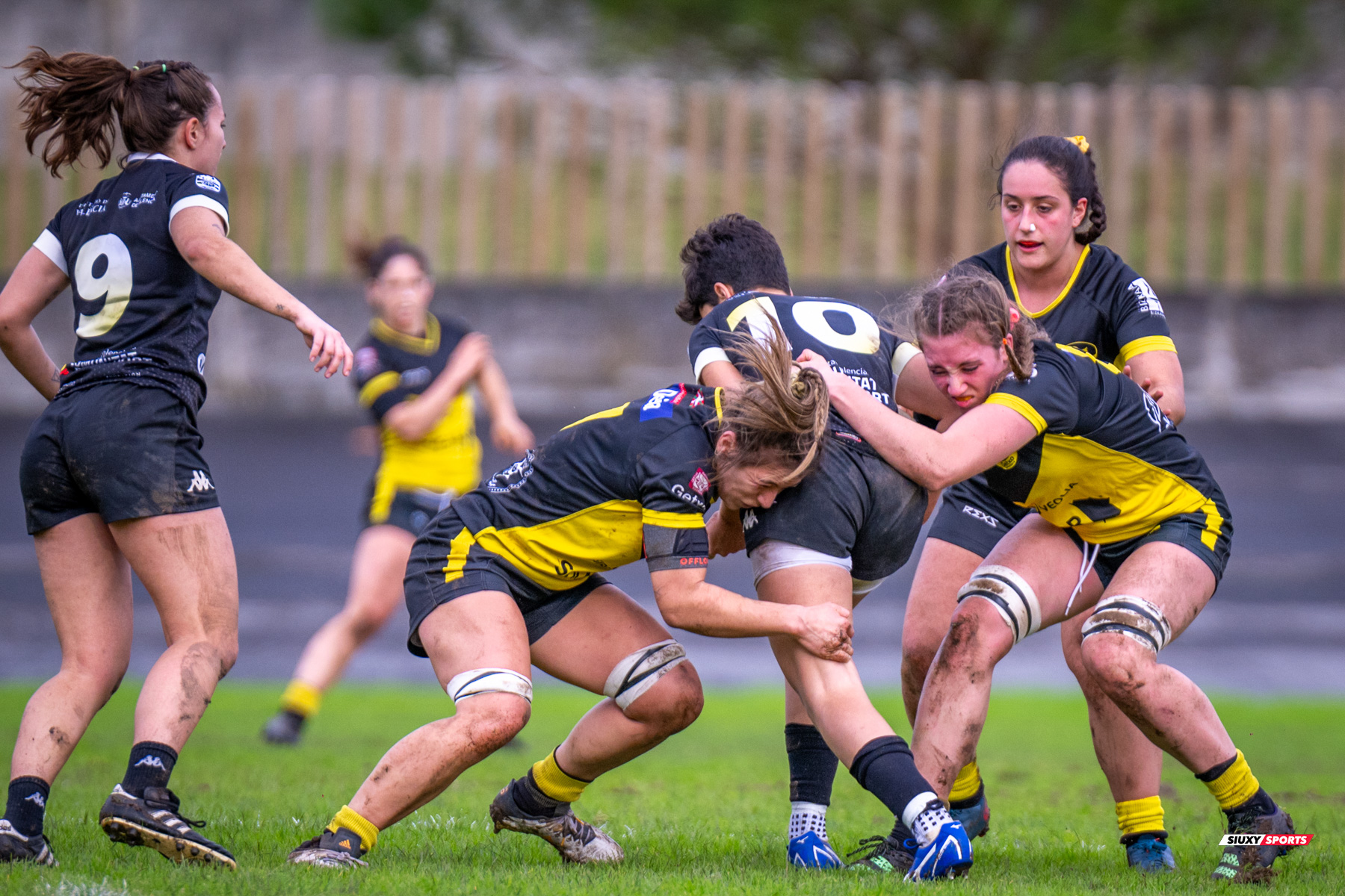  Getxo Artea Rugby Taldea - Rugby Turia - Rugby - FER 2023 - DHB F - Getxo Neskak Rt (25) vs (0) Rugby Turia (#FER23DHBGNRT12) Photo by: Fredy Monfoto | Siuxy Sports 2023-12-10