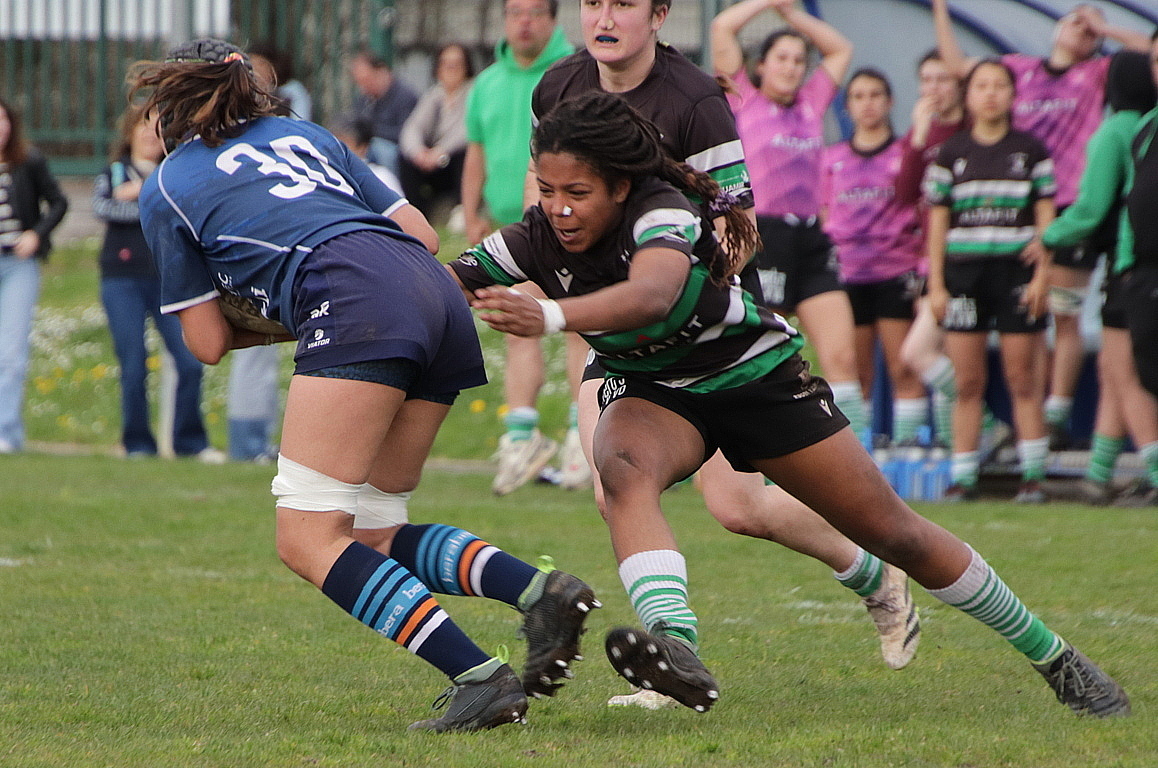  La Única Rugby Taldea - Bera Bera Rugby Taldea - Rugby - FER 2024 - Sr Fem - La Unica RT (12) vs (12) Bera Bera RT - Neskak (#FER24UNIBER03) Photo by:  | Siuxy Sports 2024-03-16