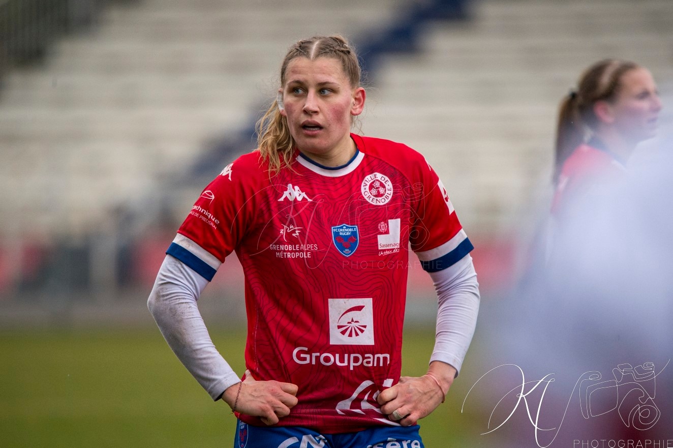  FC Grenoble Rugby - Stade Toulousain - Rugby - FFR 2024 - Élite 1 Fém - FC Grenoble (15) vs (15) Stade Toulousain RF (#FFR24E1FFCGST12) Photo by: Karine Valentin | Siuxy Sports 2024-12-07
