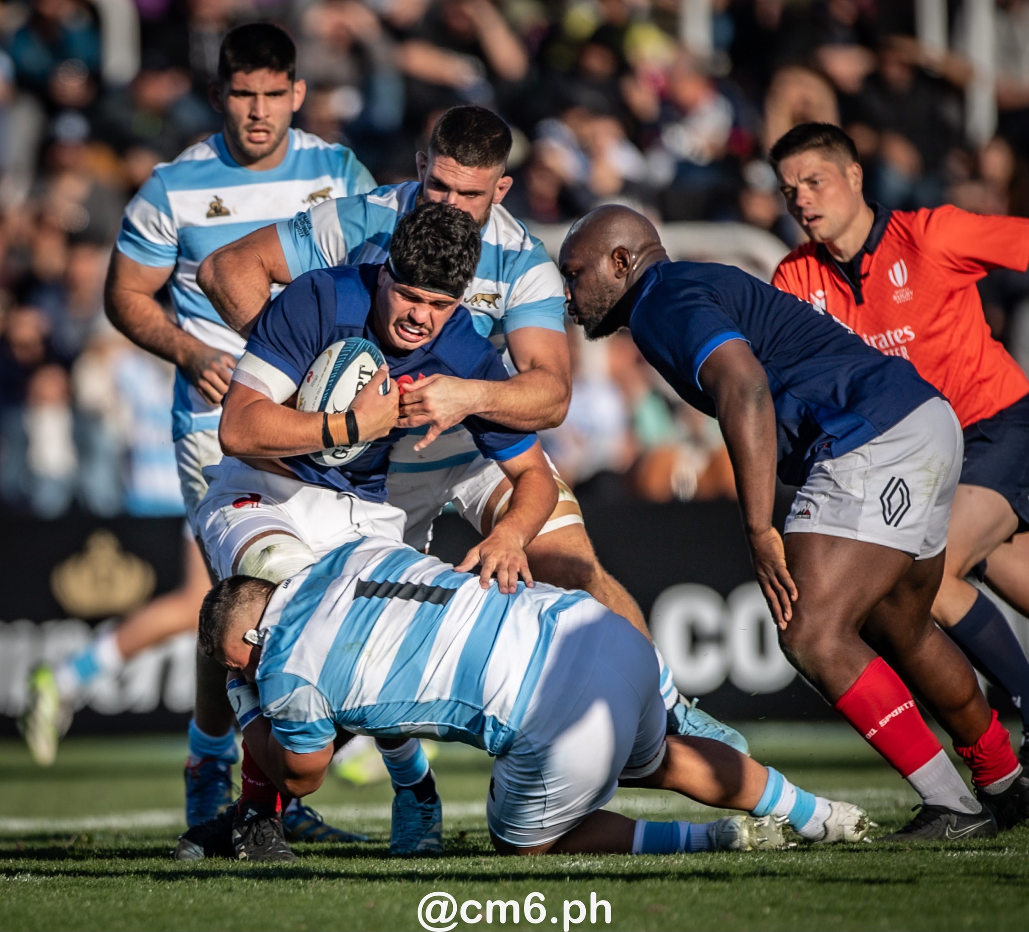 Marcos KREMER - Joaquin OVIEDO -  Selección Argentina de Rugby XV - Équipe de France de rugby à XV - Rugby - 2024 - Los Pumas - Argentina (13) vs (28) Francia (#2024PUMFRA07) Photo by: Christian Mas | Siuxy Sports 2024-07-06