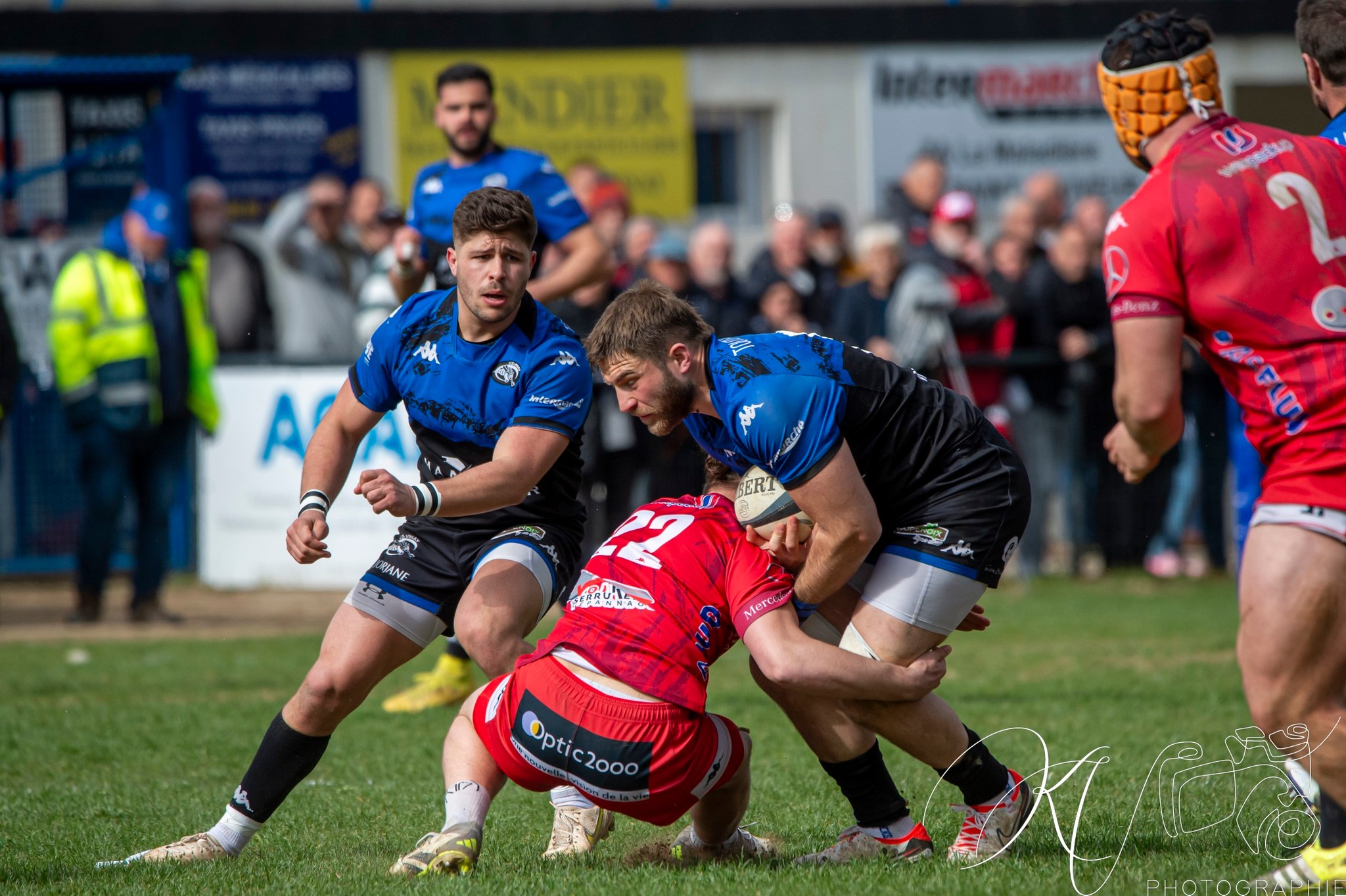  US Vinay - Stade Olympique Voironnais - Rugby - FFR 2024 Fed2 - US Vinay (27) vs (20) S.O. Voironnais (#FFR24F2USVSOV03) Photo by: Karine Valentin | Siuxy Sports 2024-03-24