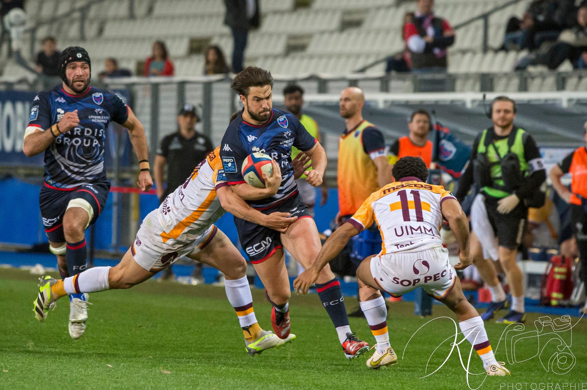  FC Grenoble Rugby - Soyaux Angoulême - Rugby - PRO D2 - FC Grenoble (21) vs (18) Soyaux Angouleme (#PD224FCGSAN03) Photo by: Karine Valentin | Siuxy Sports 2024-03-29