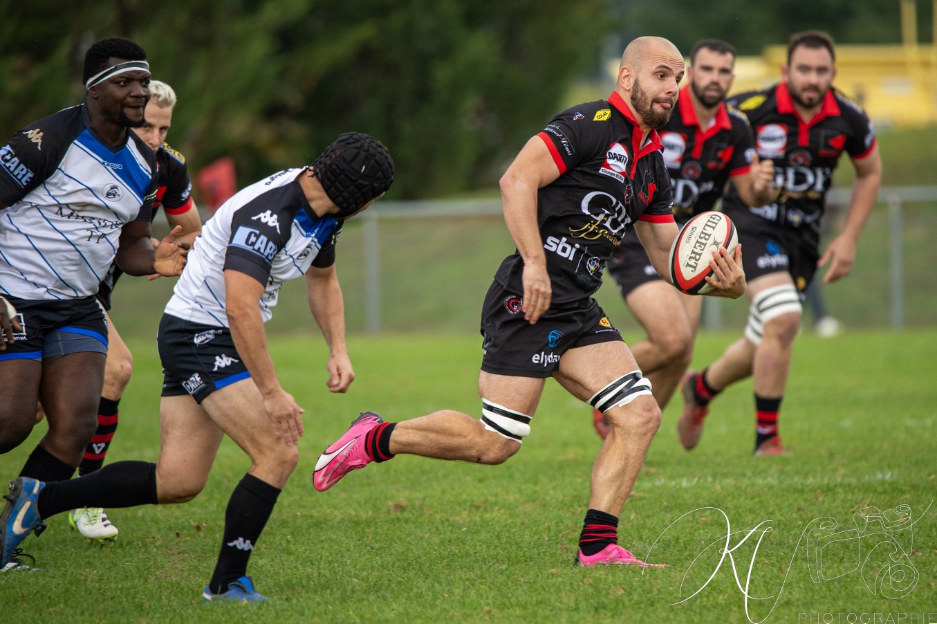  Bièvre Saint-Geoirs RC - US Vinay - Rugby - FFR 2024 Fed2 - Bievre SG vs US Vinay (#FFR24F2BSGUSV09) Photo by: Karine Valentin | Siuxy Sports 2024-09-22