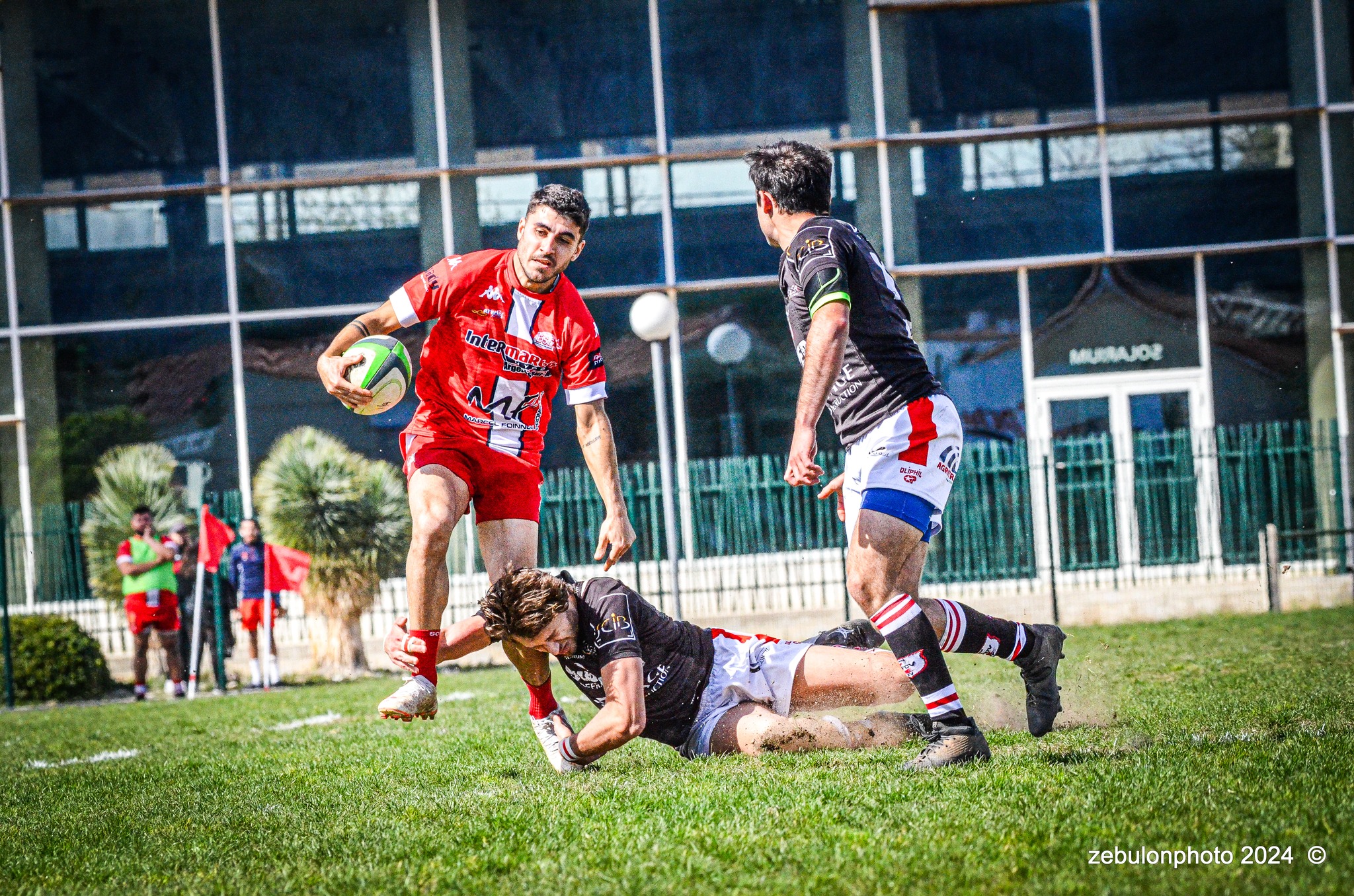  Étoile Sportive Catalane - Football Club Villefranchois - Lauragais - Rugby - FFR -  Fed 2 2024 - Etoile Sportive Catalane vs FC Villefranchois (#FFR24F2ESCFCV03) Photo by: Photo Zebulon | Siuxy Sports 2024-03-23