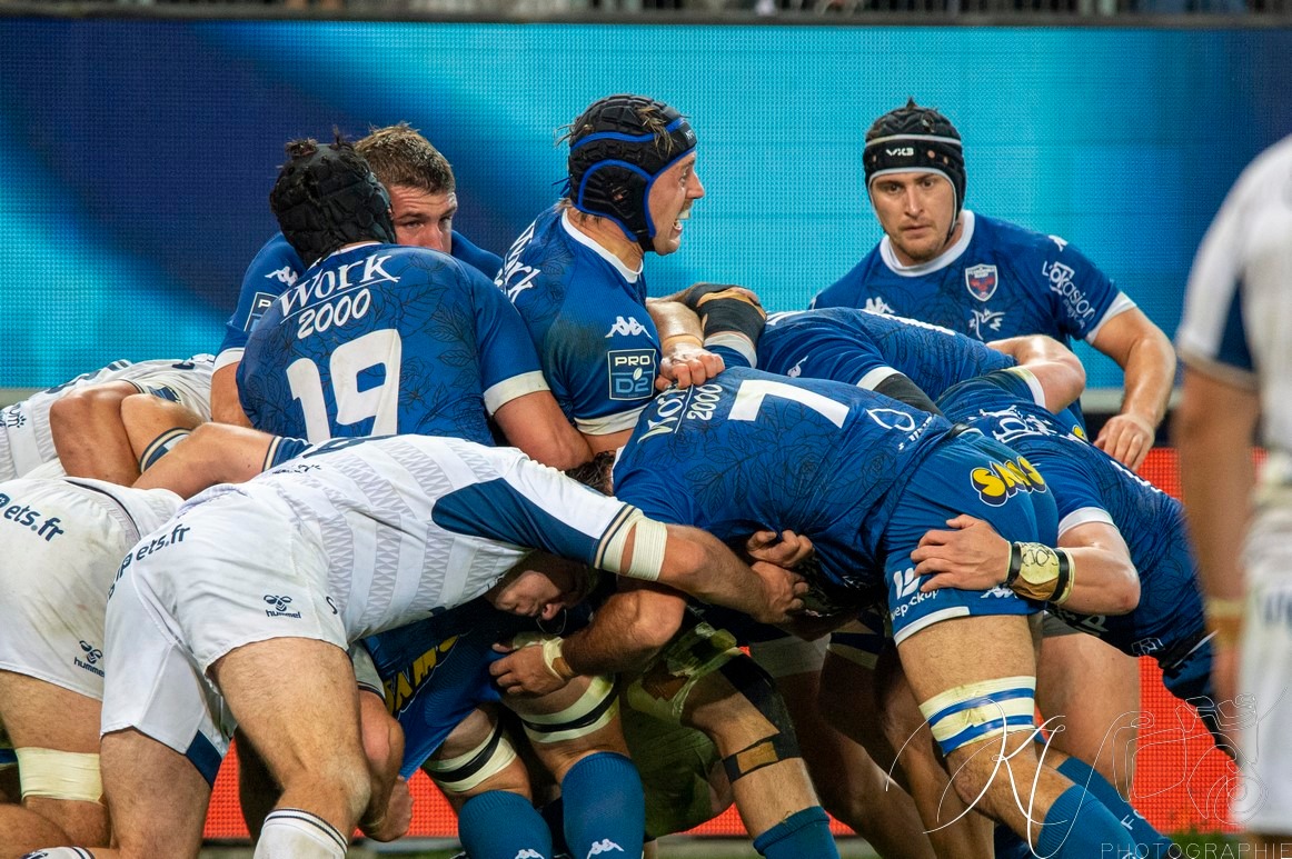  FC Grenoble Rugby - SU Agen - Rugby - FFR 2024 PRO D2 - Grenoble (37) vs (10) Agen (#PD224PD2GRSUA11) Photo by: Karine Valentin | Siuxy Sports 2024-11-01