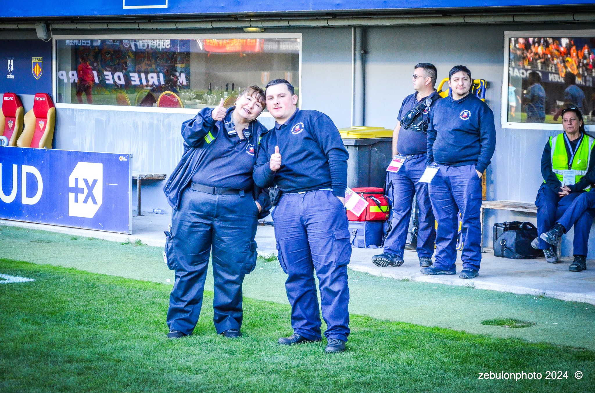  US Arlequins Perpignanais - Lyon Olympique Universitaire - Rugby - FFR 2024 - TOP14 - USAP (51) VS (20) LOU (#FFR24T14USALOU04) Photo by: Photo Zebulon | Siuxy Sports 2024-04-20