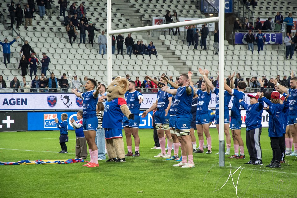  FC Grenoble Rugby - Valence Romans DR - Rugby - PRO D2 2024 - FC Grenoble (44) vs (22) Valence Romans DR (#PROD224FCGVRDR10) Photo by: Karine Valentin | Siuxy Sports 2024-10-11