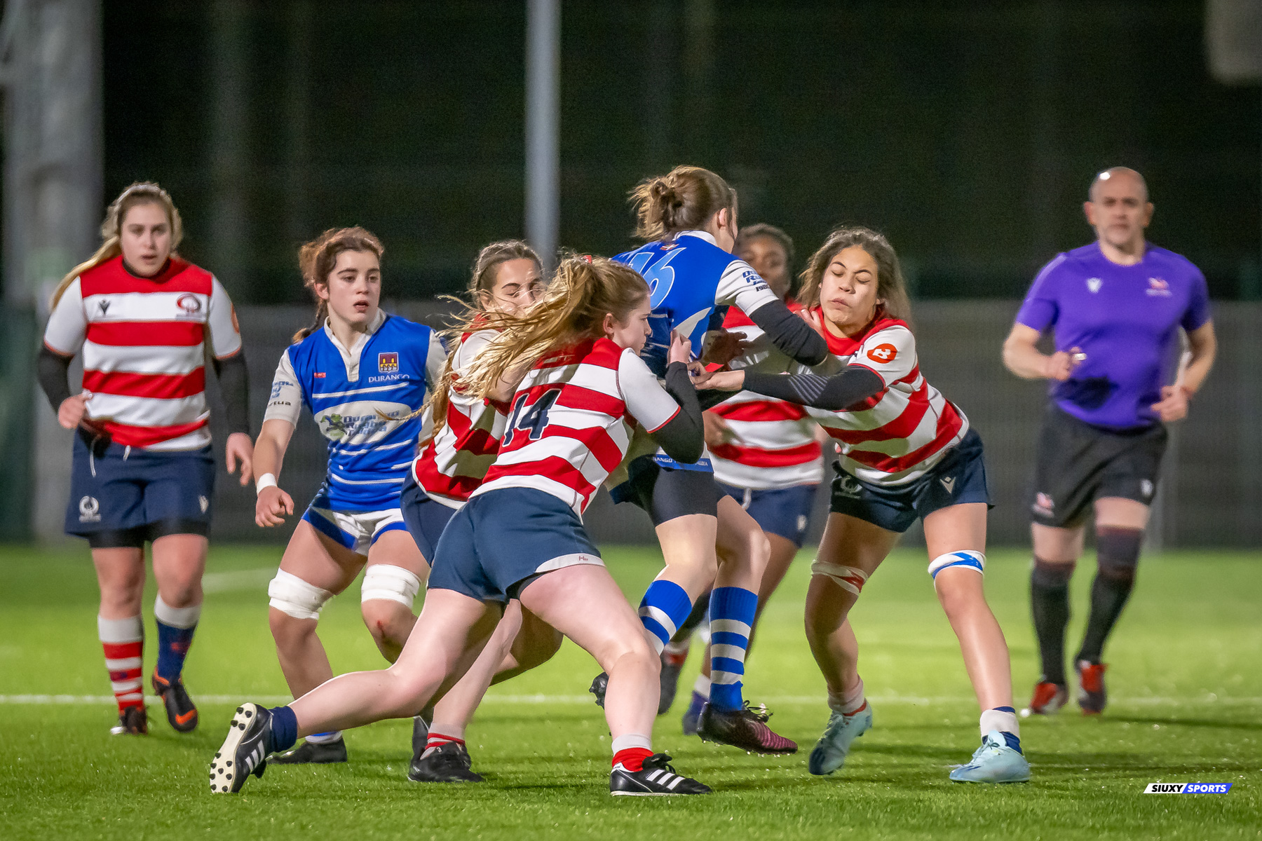  Universitario Bilbao Rugby - Durango Rugby Taldea - Rugby - FER 2024 - SR FEM - Universidad Bilbao Rugby vs Durango (#FER24UBRDUR01) Photo by: Fredy Monfoto | Siuxy Sports 2024-01-20