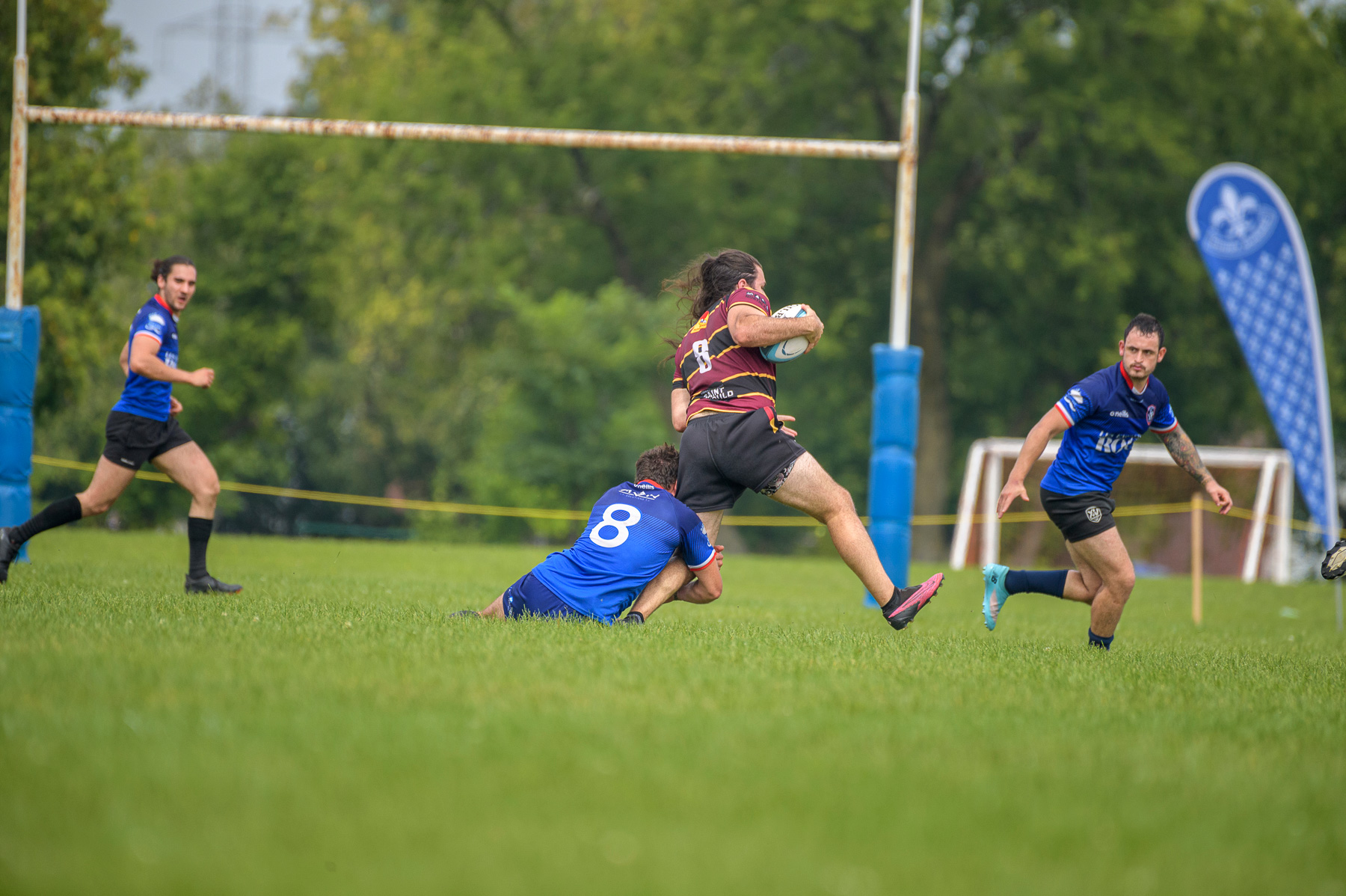  Mont-Tremblant RFC - Rugby XV de Montréal - Rugby - RQ 2024 - Finales - LPR3M - Mont-Tremblant vs XV de Montreal (#RQ24FLPR3MMTXV) Photo by: Simon Duquette | Siuxy Sports 2024-08-17