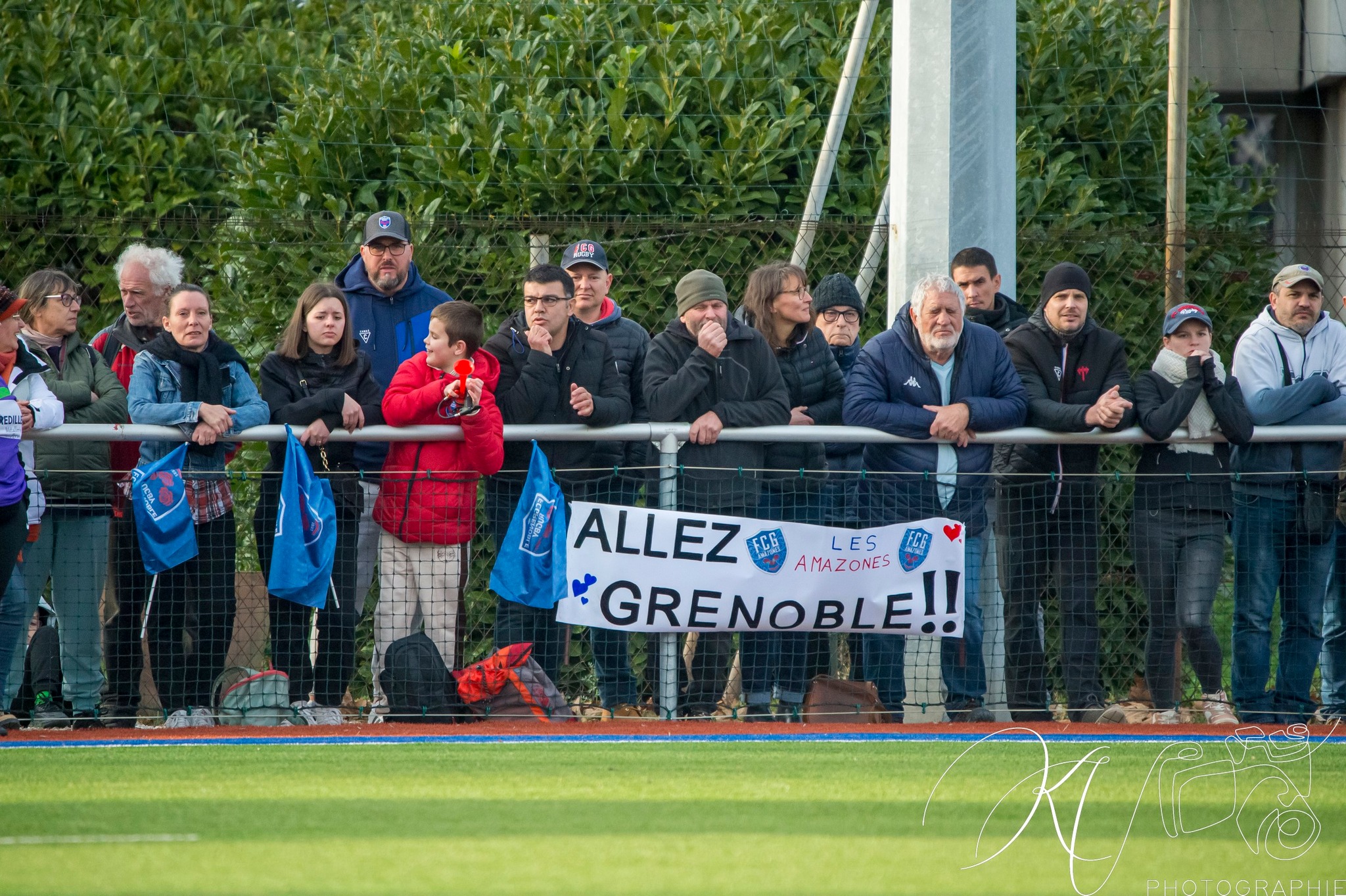  FC Grenoble Rugby - Blagnac - Rugby - 2024 Élite 1 Féminine - FC Grenoble Amazones (18)  vs (13) Blagnac (#E1G24FCGBLA02) Photo by: Karine Valentin | Siuxy Sports 2024-02-18