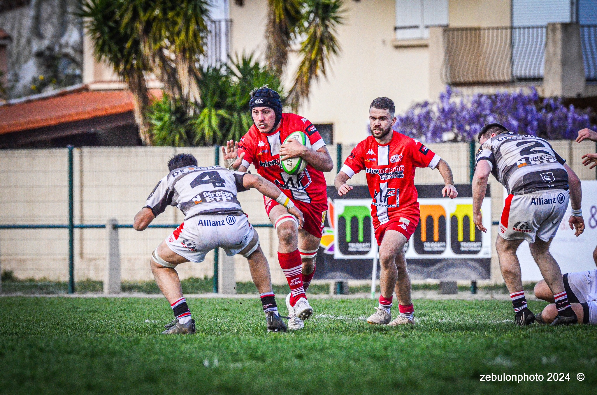  Étoile Sportive Catalane - Football Club Villefranchois - Lauragais - Rugby - FFR -  Fed 2 2024 - Etoile Sportive Catalane vs FC Villefranchois (#FFR24F2ESCFCV03) Photo by: Photo Zebulon | Siuxy Sports 2024-03-23