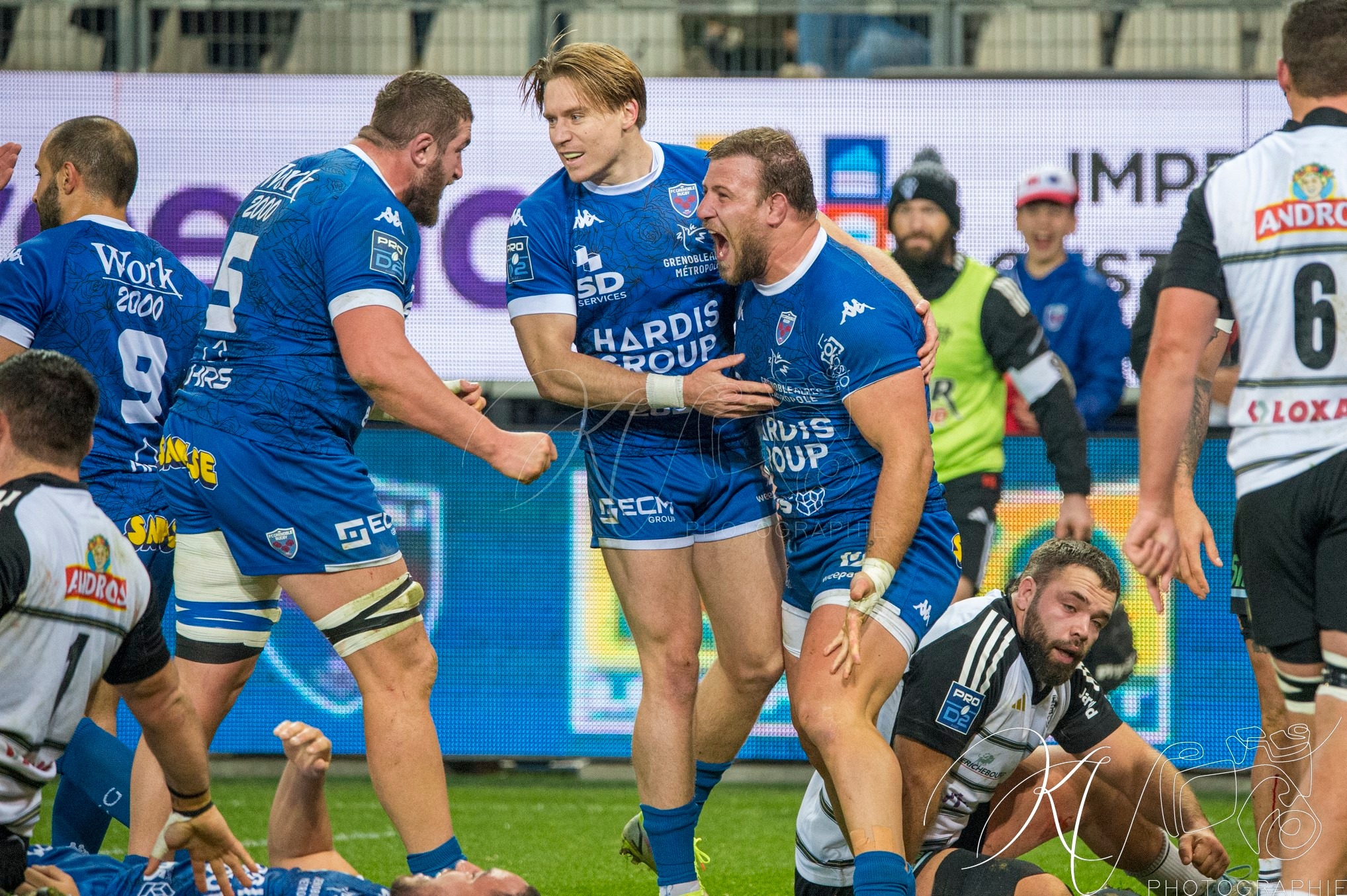  FC Grenoble Rugby - CA Brive - Rugby - FFR 2024 Fed2 - FC Grenoble Rugby (34) vs (22) CA Brive (#FFR24F2FCGBRI12) Photo by: Karine Valentin | Siuxy Sports 2024-12-13