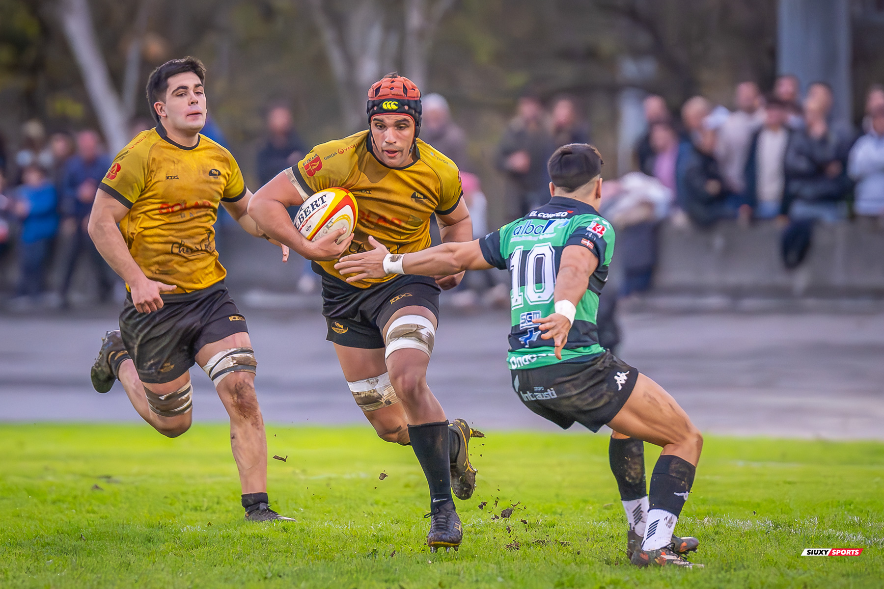 Pablo GOMEZ ROMAN - Unai LARRINAGA ZORROZUA -  Getxo Artea Rugby Taldea - Gernika Rugby Taldea - Rugby - FER 2023 - DHB - Getxo Artea RT (24) vs (20) Universitario Bilbao Rugby (#FER23DHBGETGER11) Photo by: Fredy Monfoto | Siuxy Sports 2023-11-25