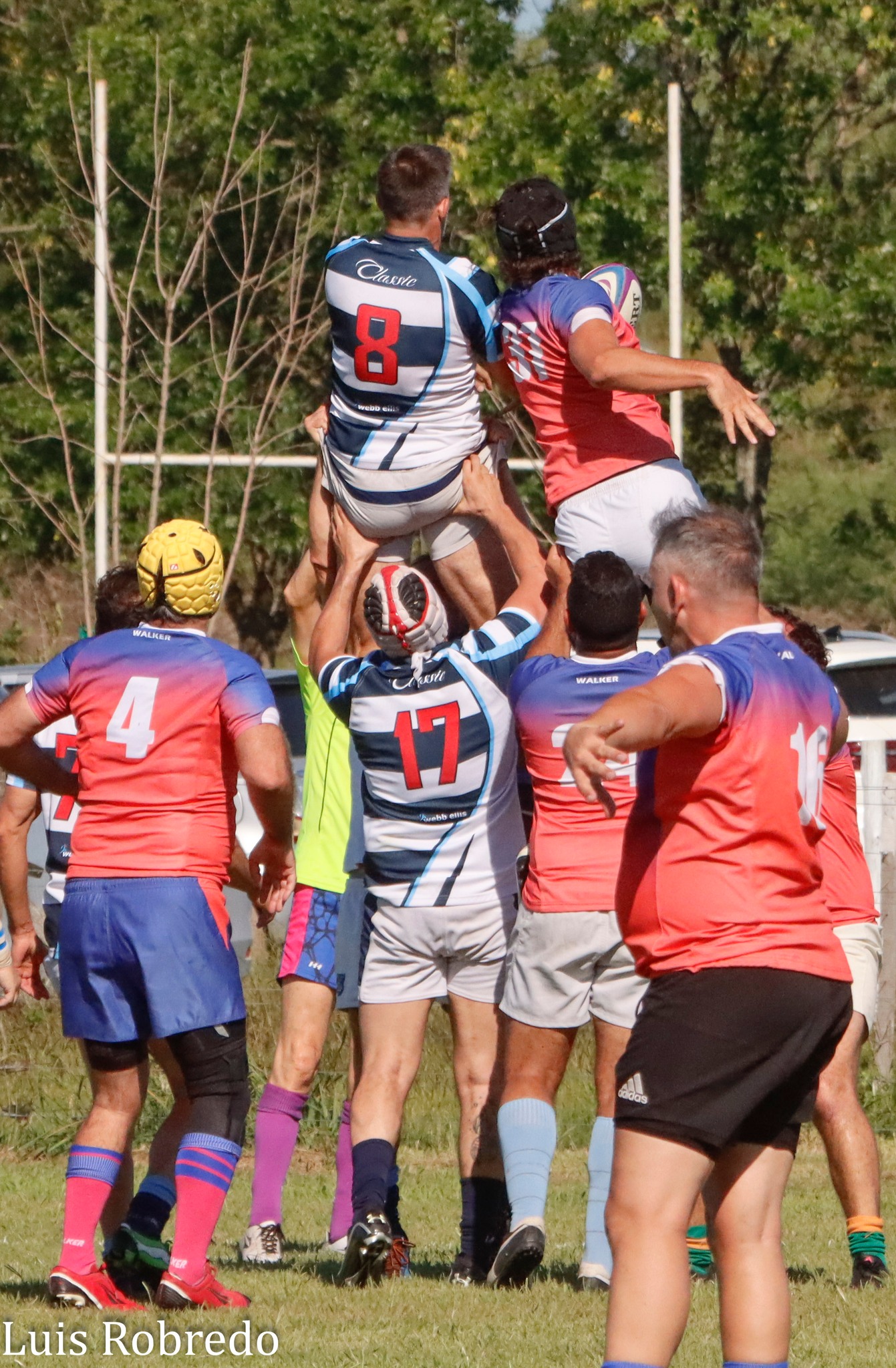  Repuestos XV - Club Argentino de Rugby - RugbyV - 6TO ENCUENTRO DE VETERANOS DEL ARECO RUGBY CLUB - Repuestos XV vs Club Argentino de Rugby (#2024EncVetARCRXVCAR) Photo by: Luis Robredo | Siuxy Sports 2024-03-09