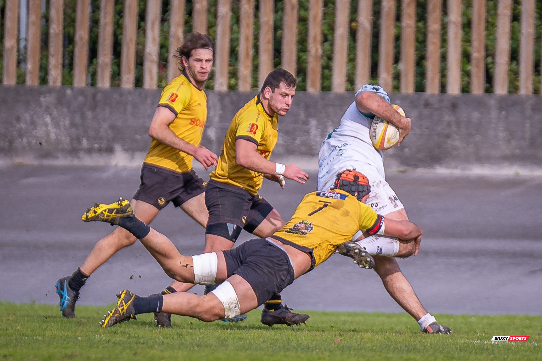 Noah COOPER - Iñigo VITERI IBARRA -  Getxo Artea Rugby Taldea - Rugby Club Valencia - Rugby - FER 2024 - DHB - Getxo RT (14) vs (16) Valencia RC (#FER24DHBGRTVRC01) Photo by: Fredy Monfoto | Siuxy Sports 2024-01-28