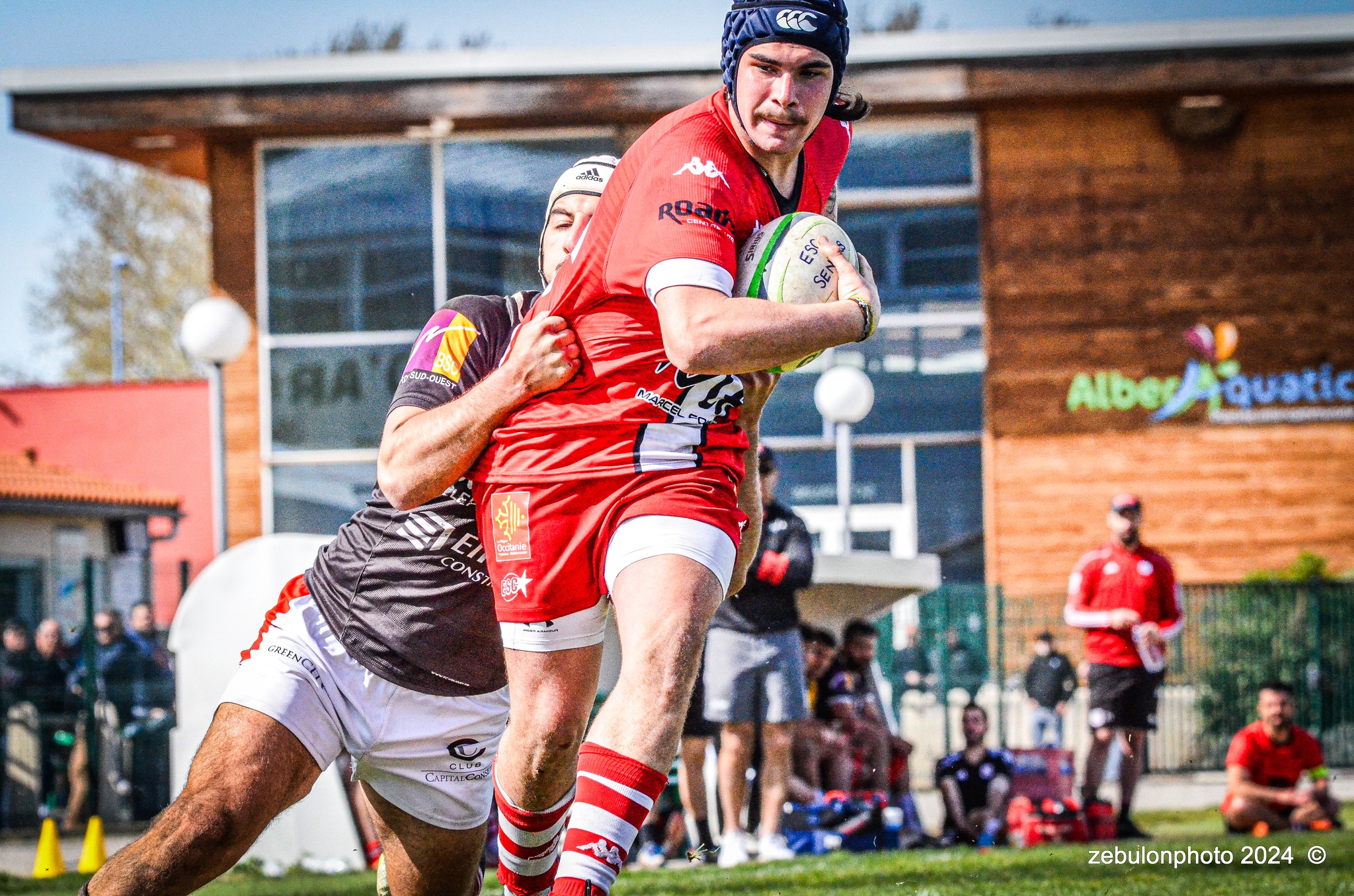  Étoile Sportive Catalane - Football Club Villefranchois - Lauragais - Rugby - FFR -  Fed 2 2024 - Etoile Sportive Catalane vs FC Villefranchois (#FFR24F2ESCFCV03) Photo by: Photo Zebulon | Siuxy Sports 2024-03-23